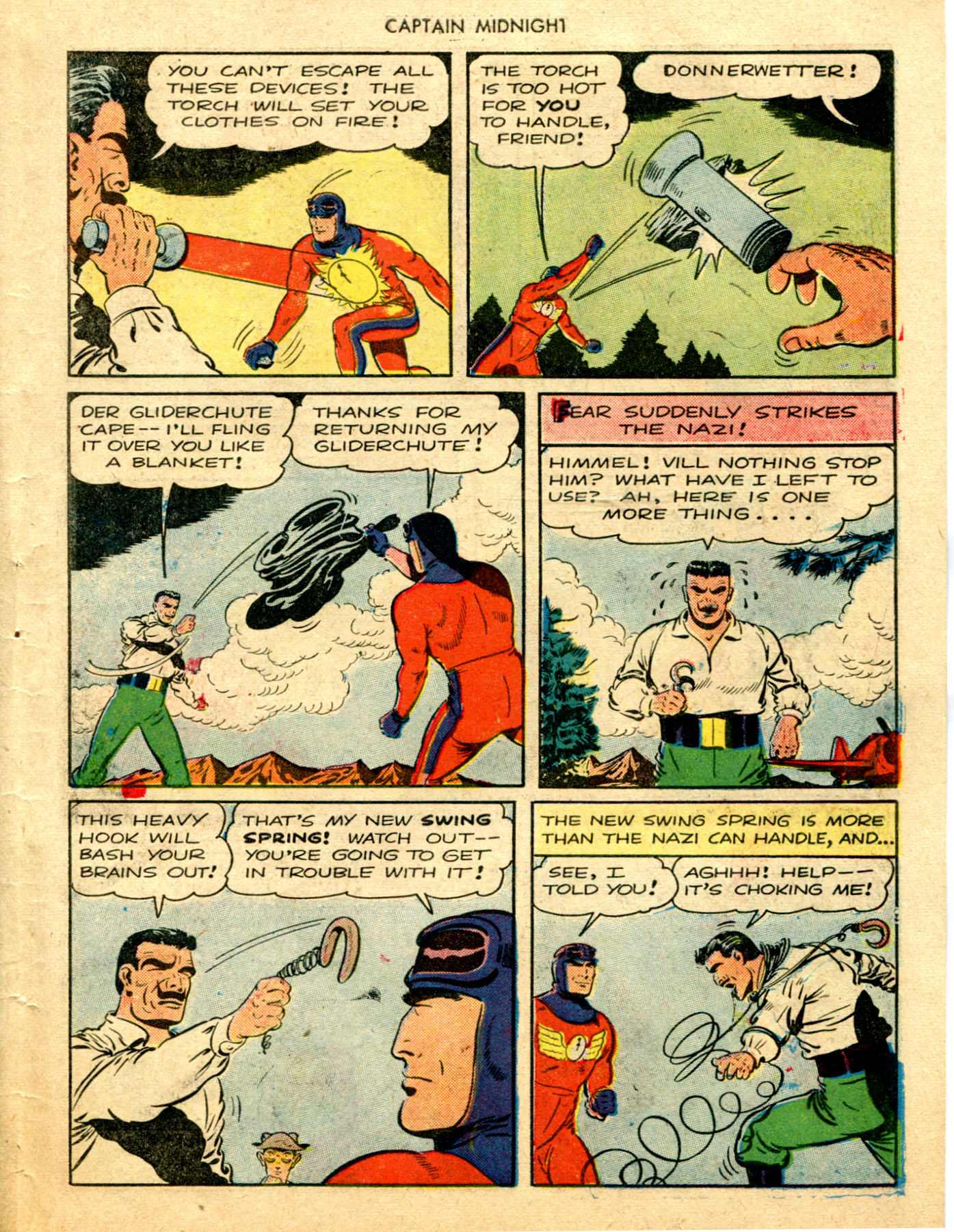 Read online Captain Midnight (1942) comic -  Issue #18 - 47