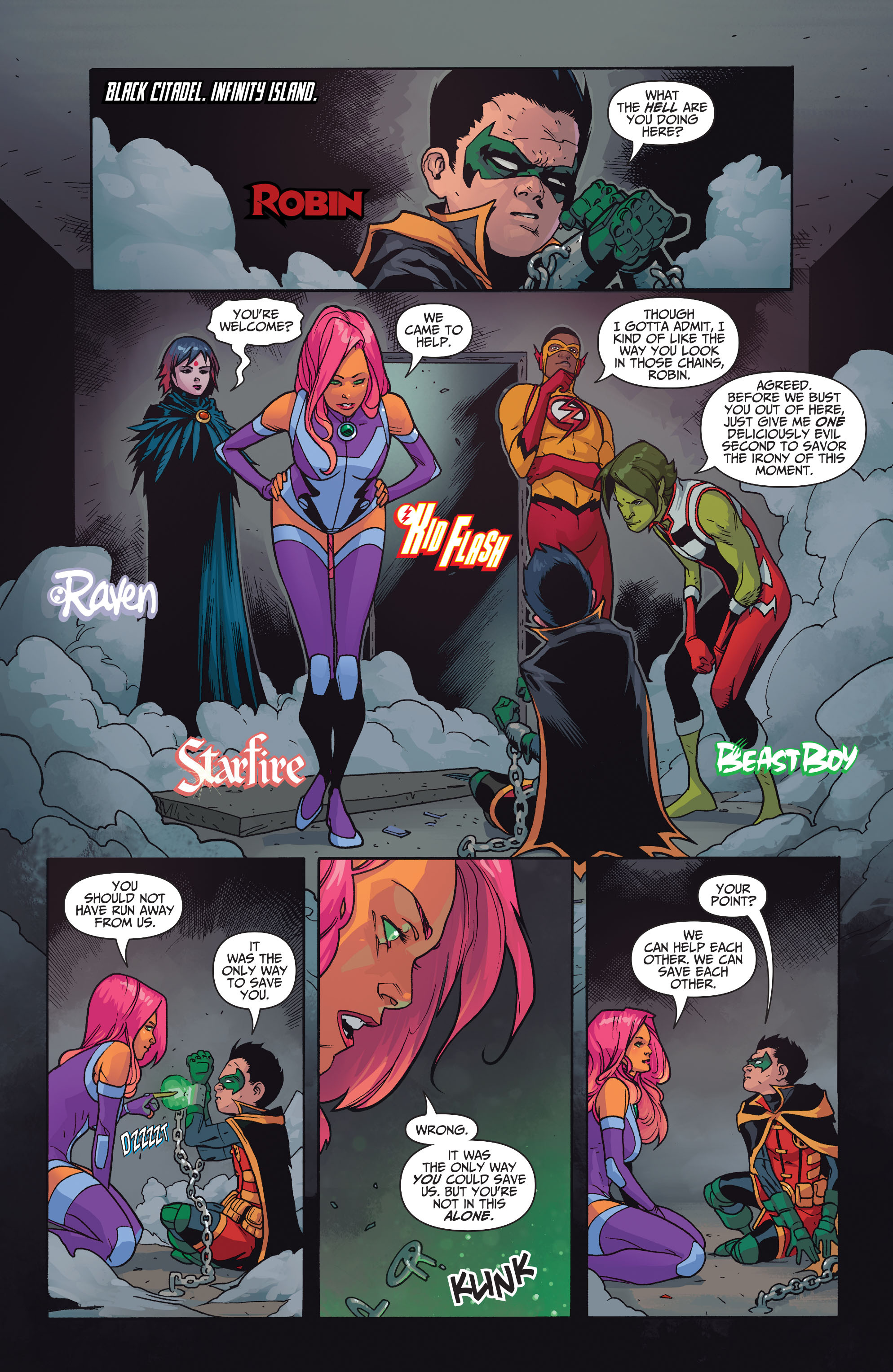 Read online Teen Titans (2016) comic -  Issue #5 - 4