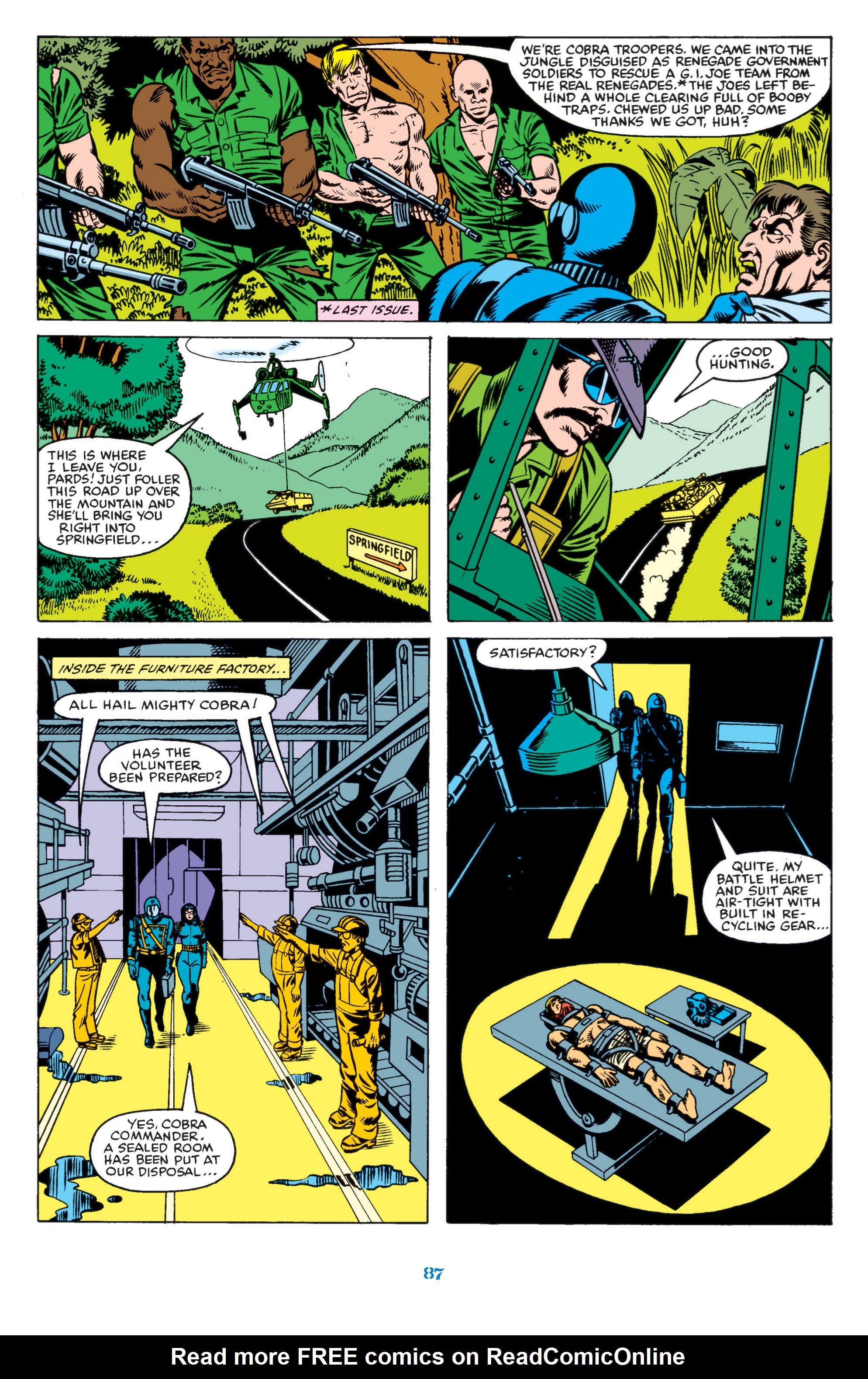 Read online Classic G.I. Joe comic -  Issue # TPB 2 (Part 1) - 88