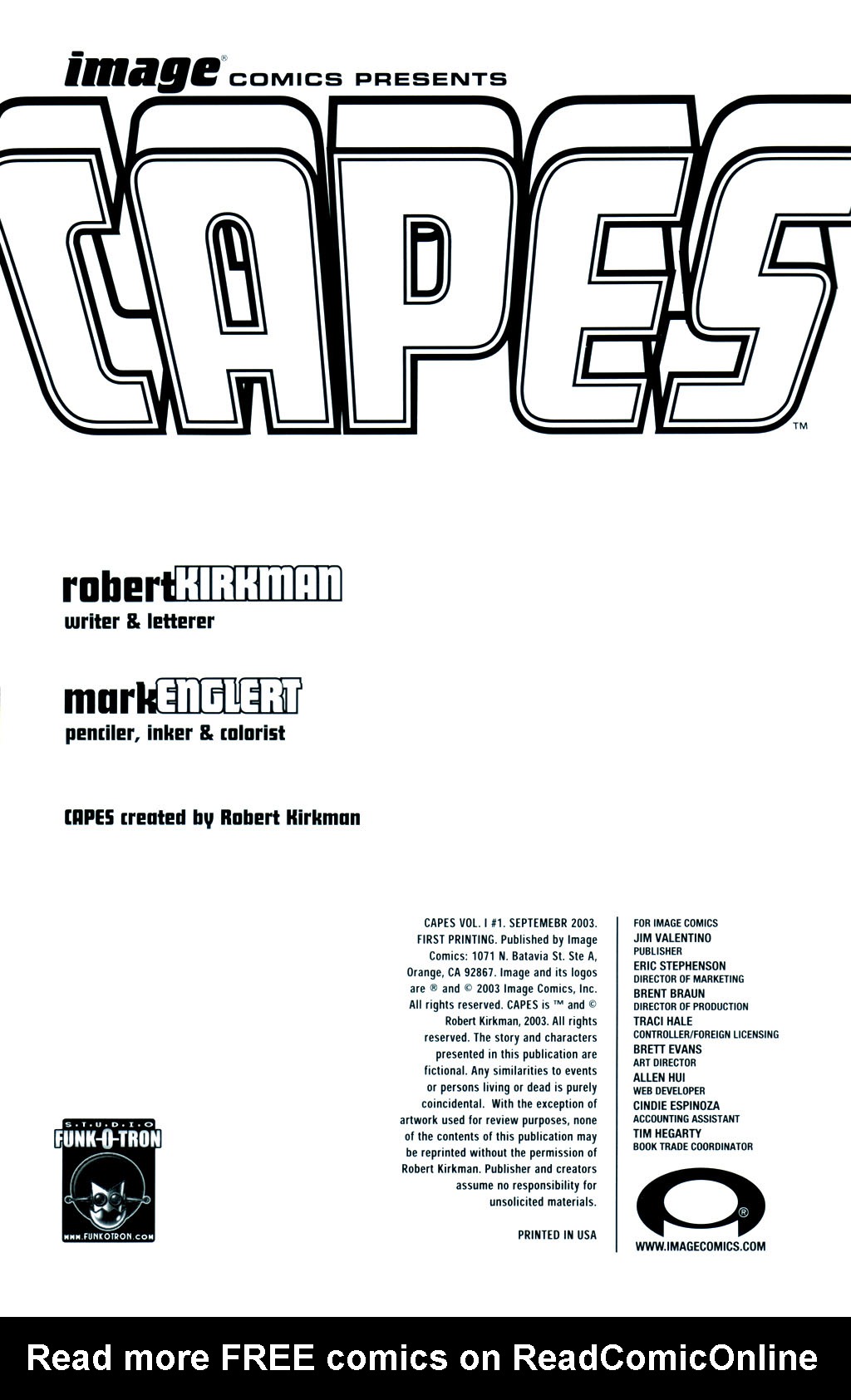 Read online Capes comic -  Issue #1 - 2