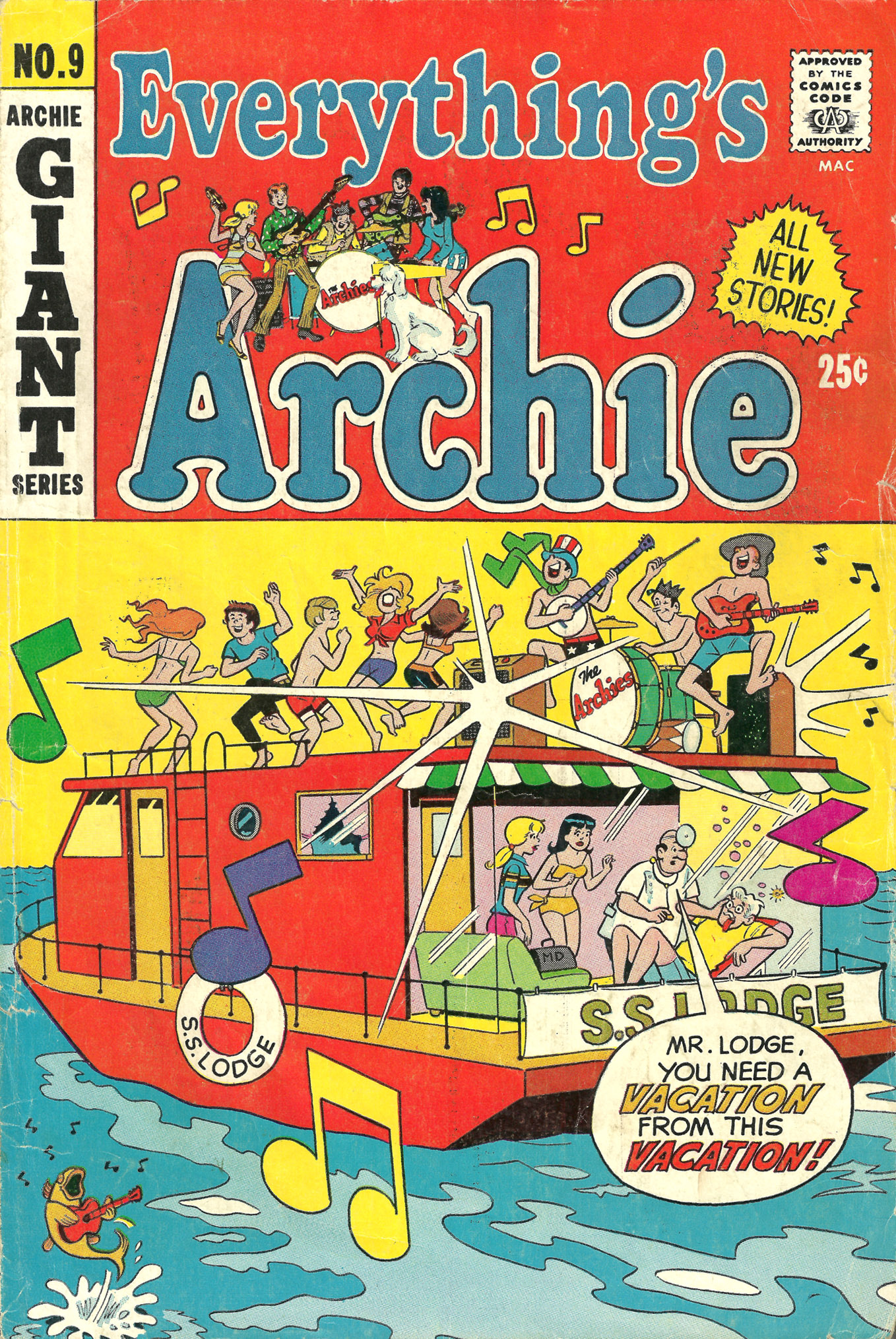Read online Everything's Archie comic -  Issue #9 - 1