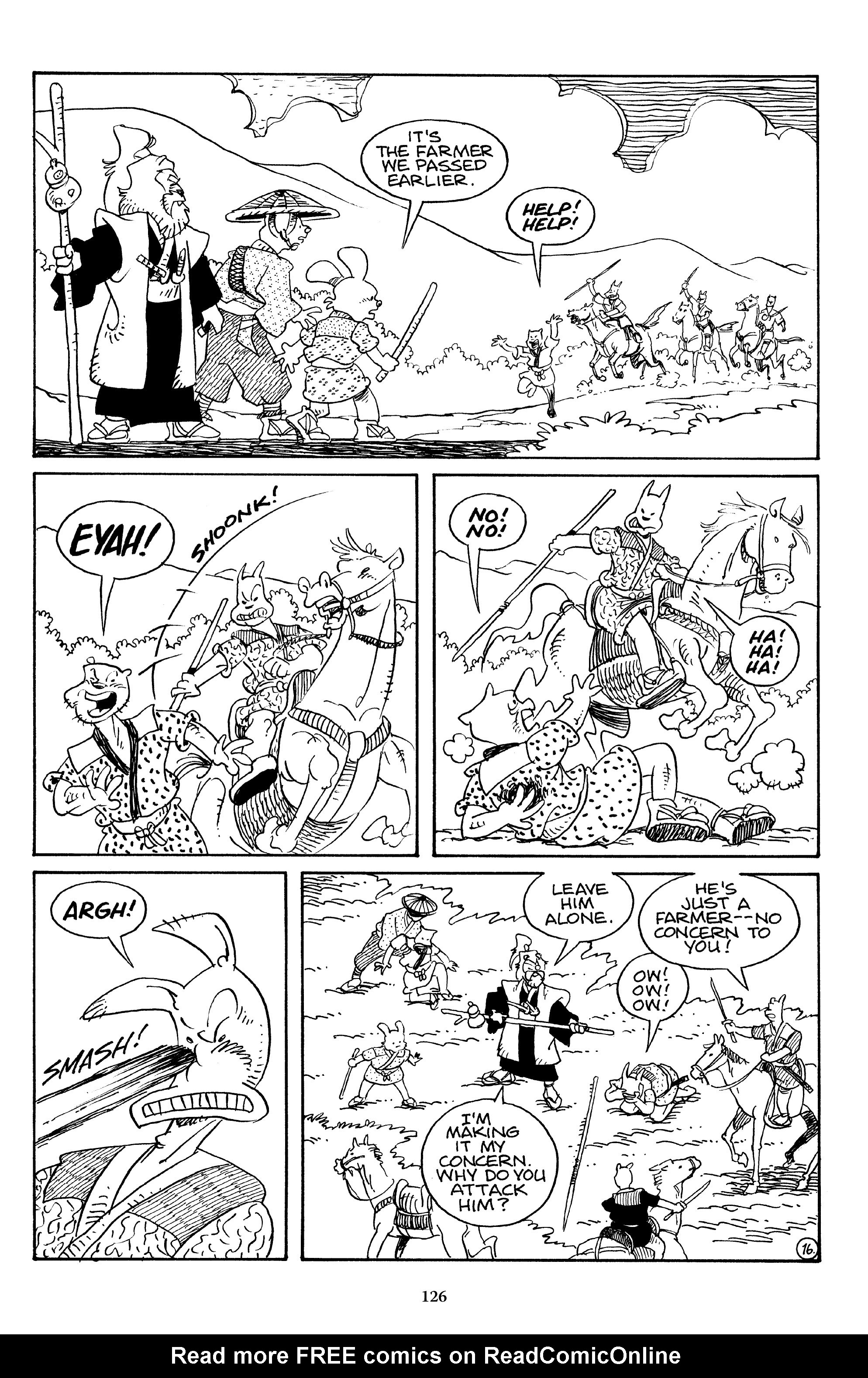 Read online The Usagi Yojimbo Saga comic -  Issue # TPB 4 - 125