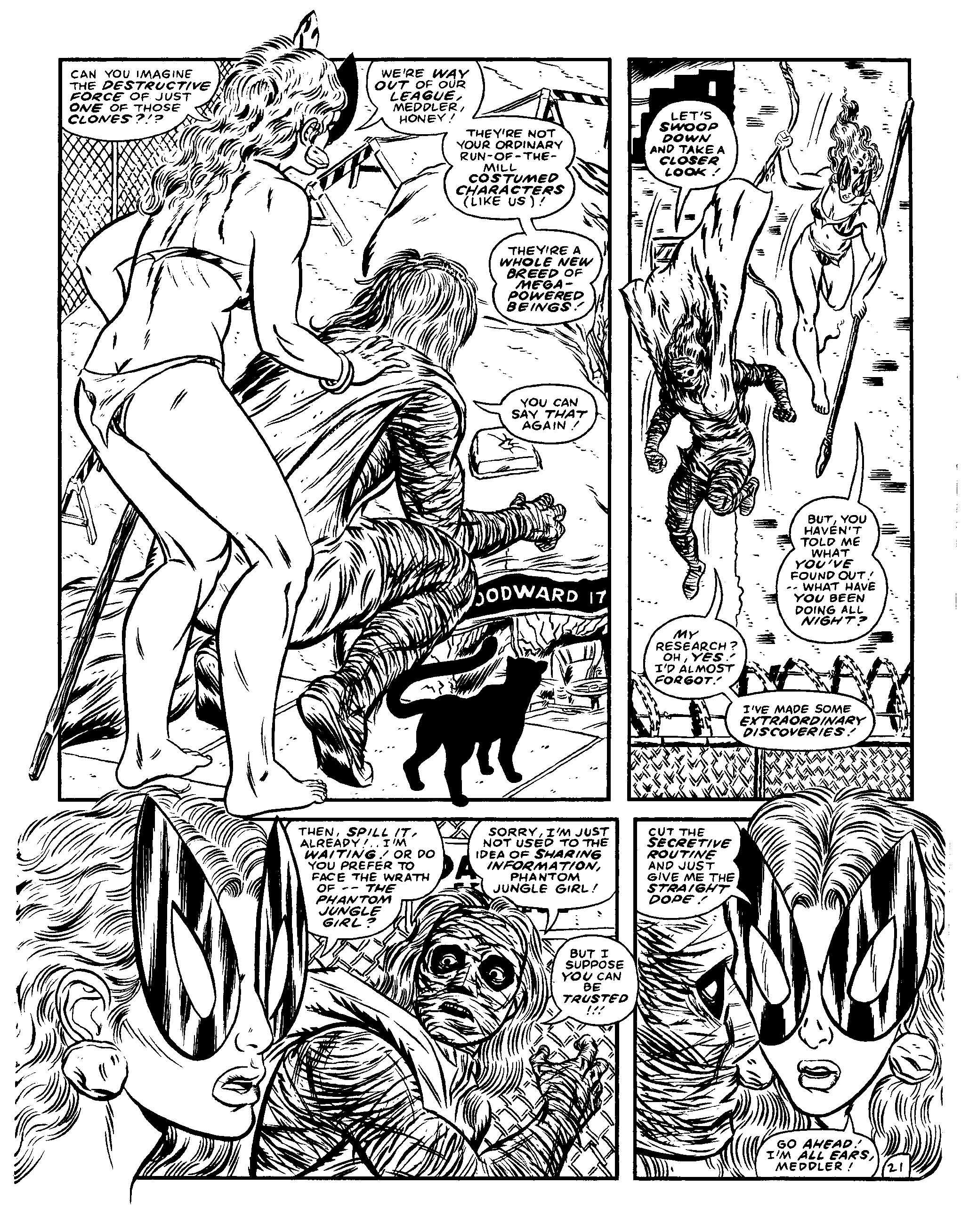 Read online Don Simpson's Bizarre Heroes comic -  Issue #1 - 23