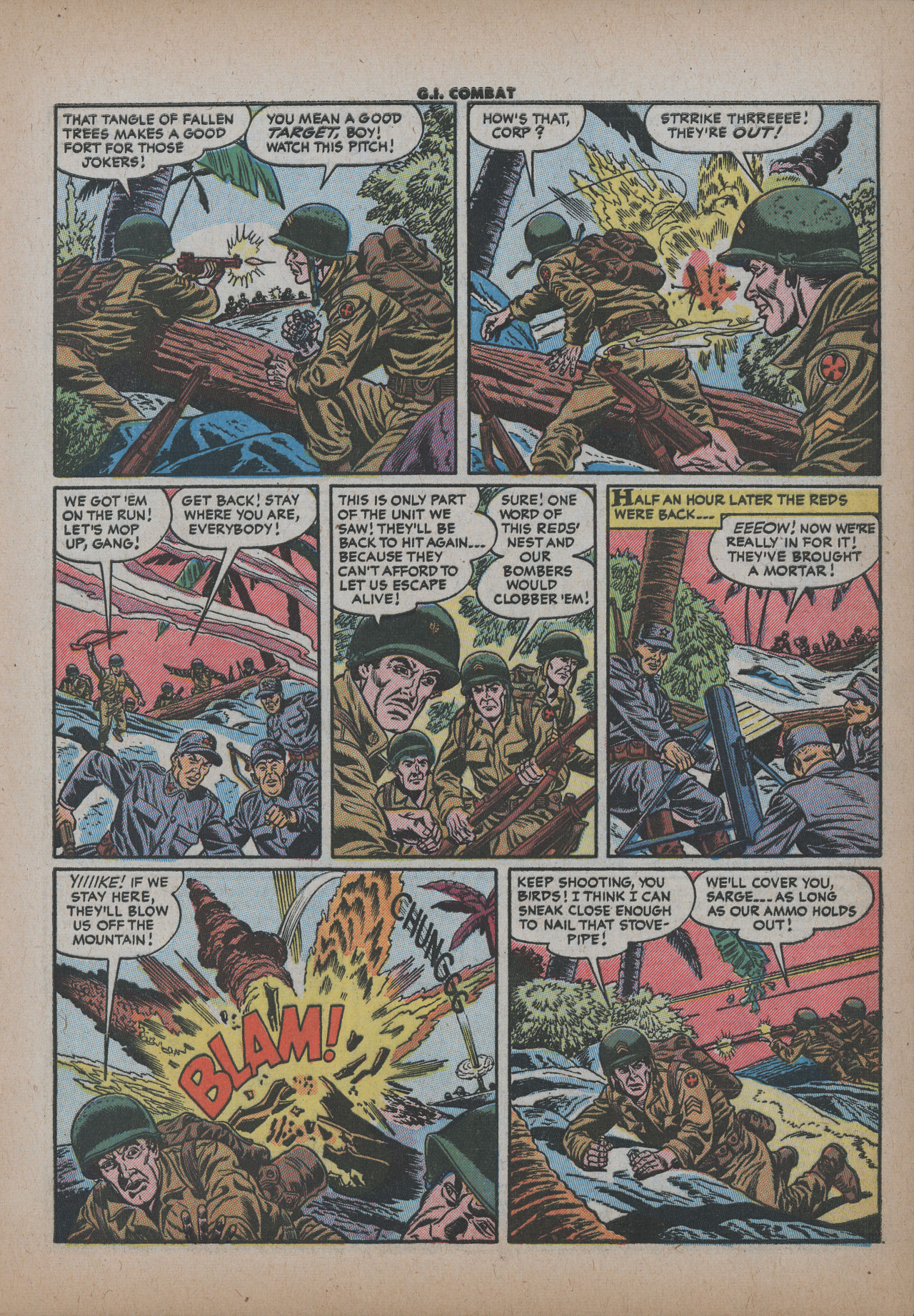 Read online G.I. Combat (1952) comic -  Issue #35 - 9