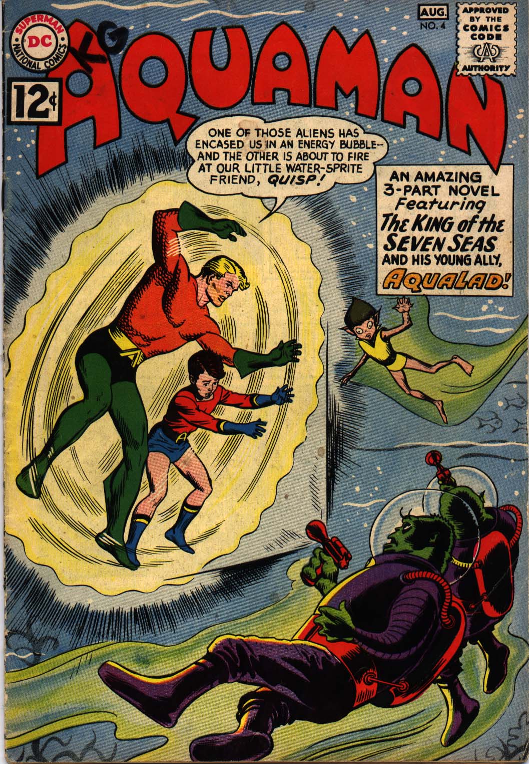 Read online Aquaman (1962) comic -  Issue #4 - 1