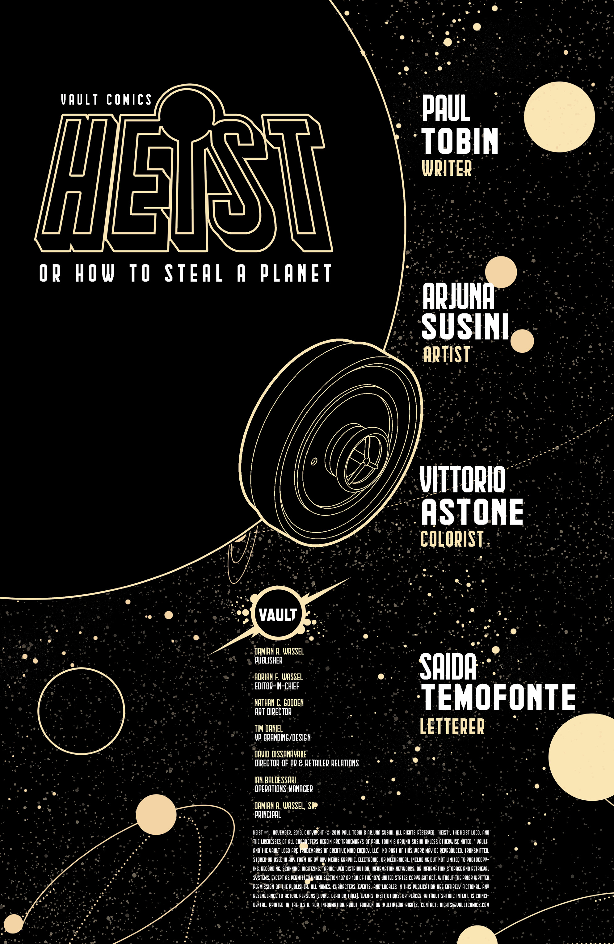 Read online Heist, Or How to Steal A Planet comic -  Issue #1 - 3