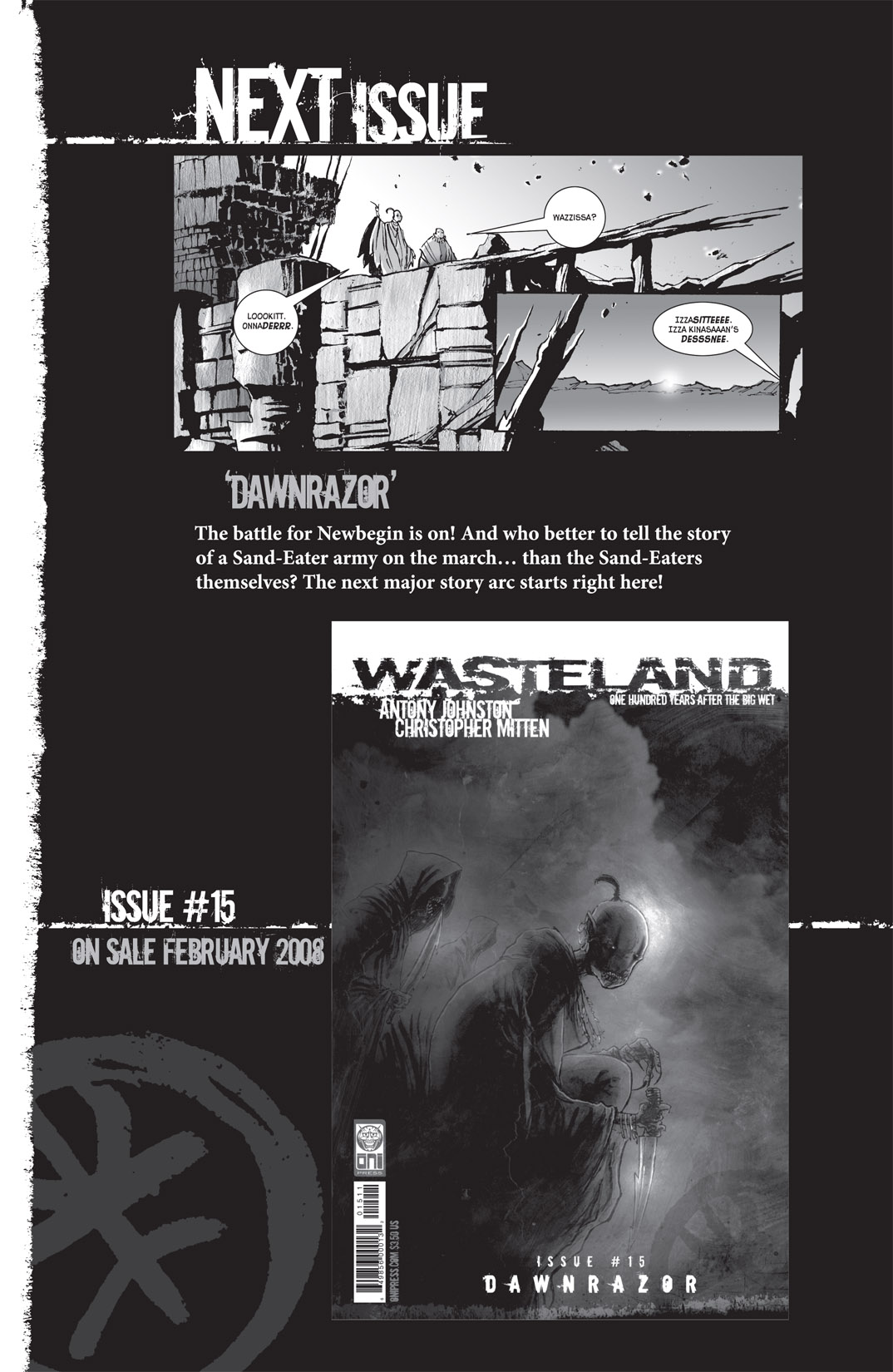 Read online Wasteland (2006) comic -  Issue #14 - 28