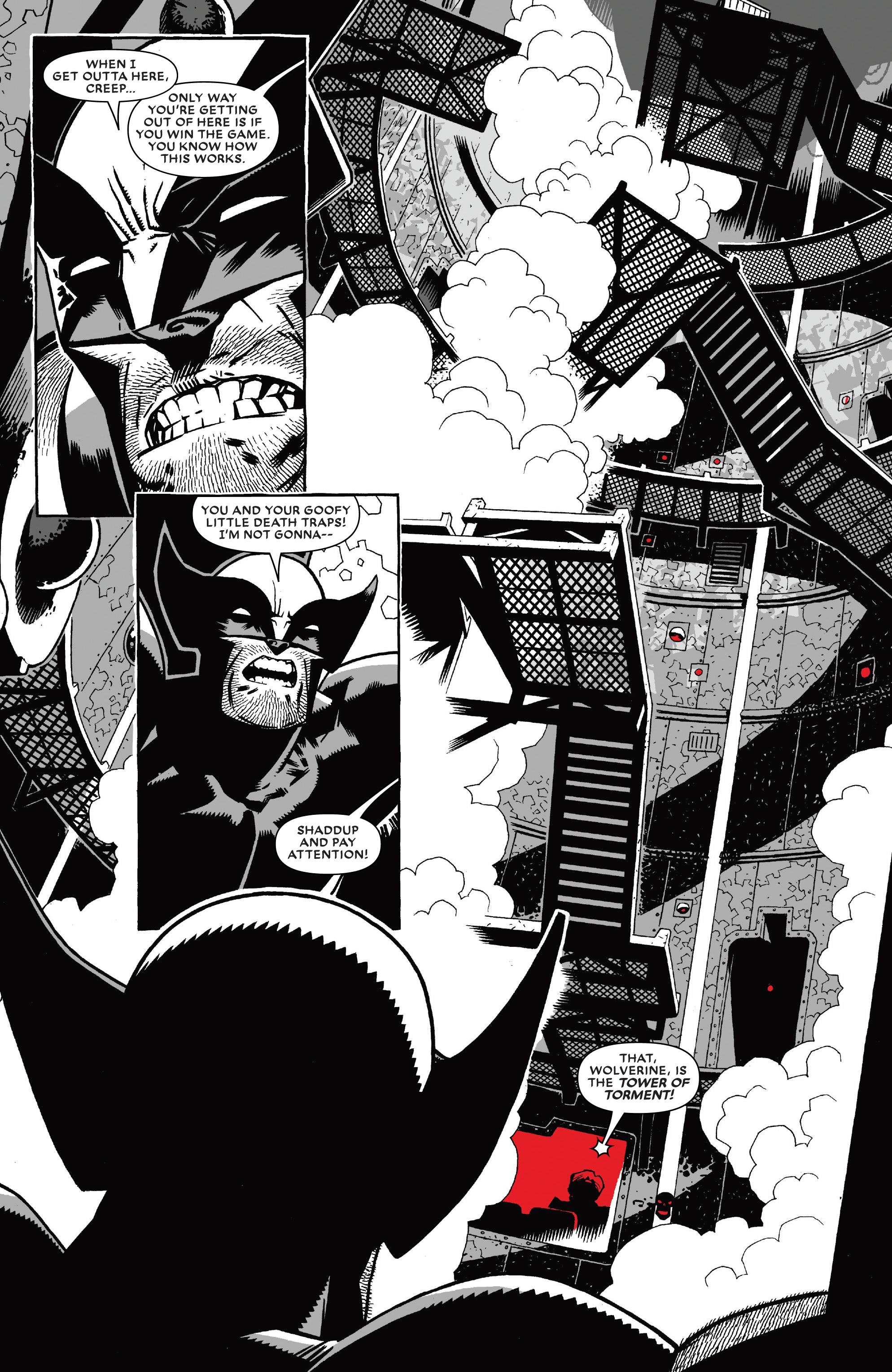 Read online Wolverine: Black, White & Blood comic -  Issue #2 - 14