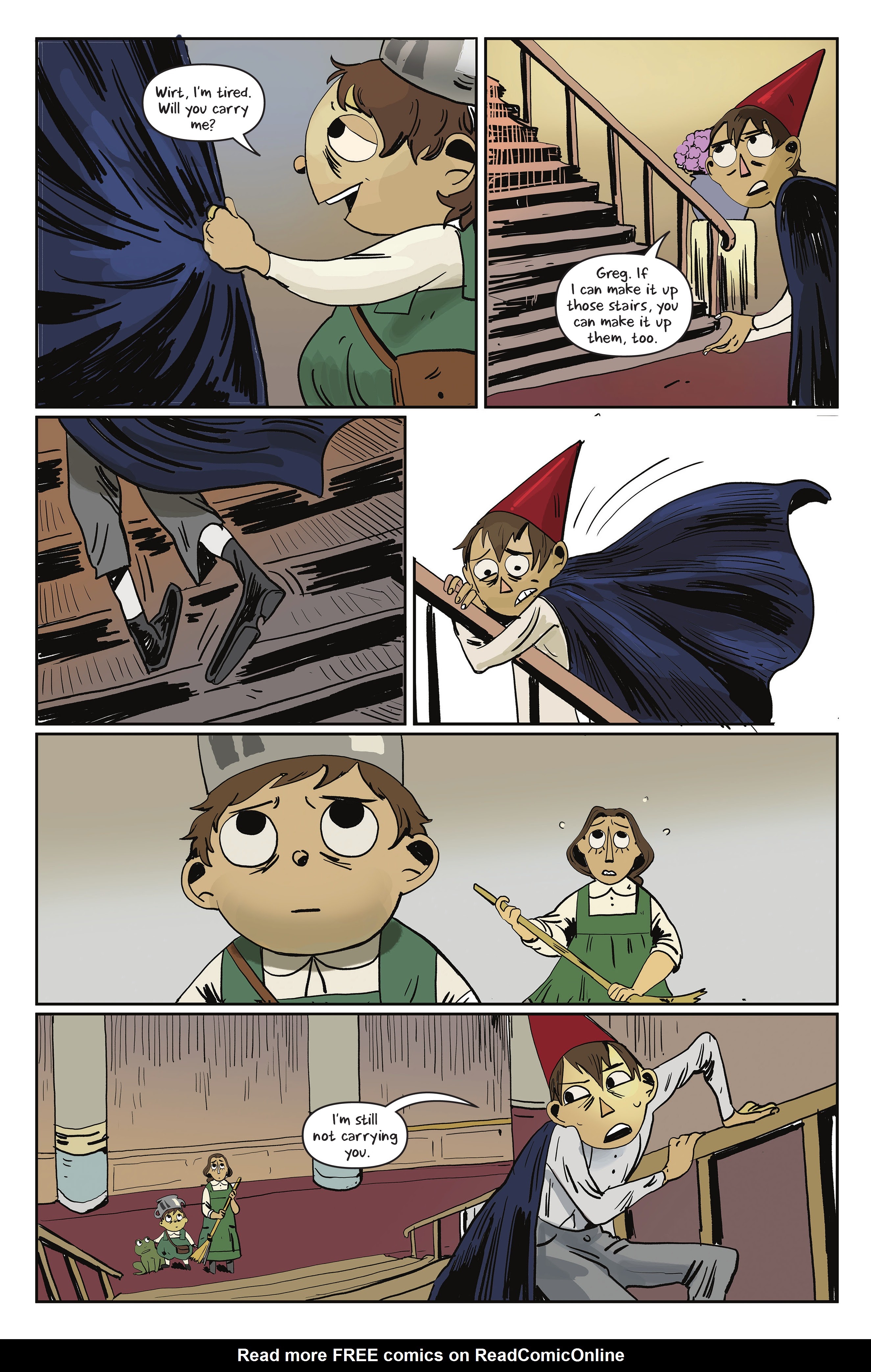 Read online Over the Garden Wall: Soulful Symphonies comic -  Issue # TPB - 68
