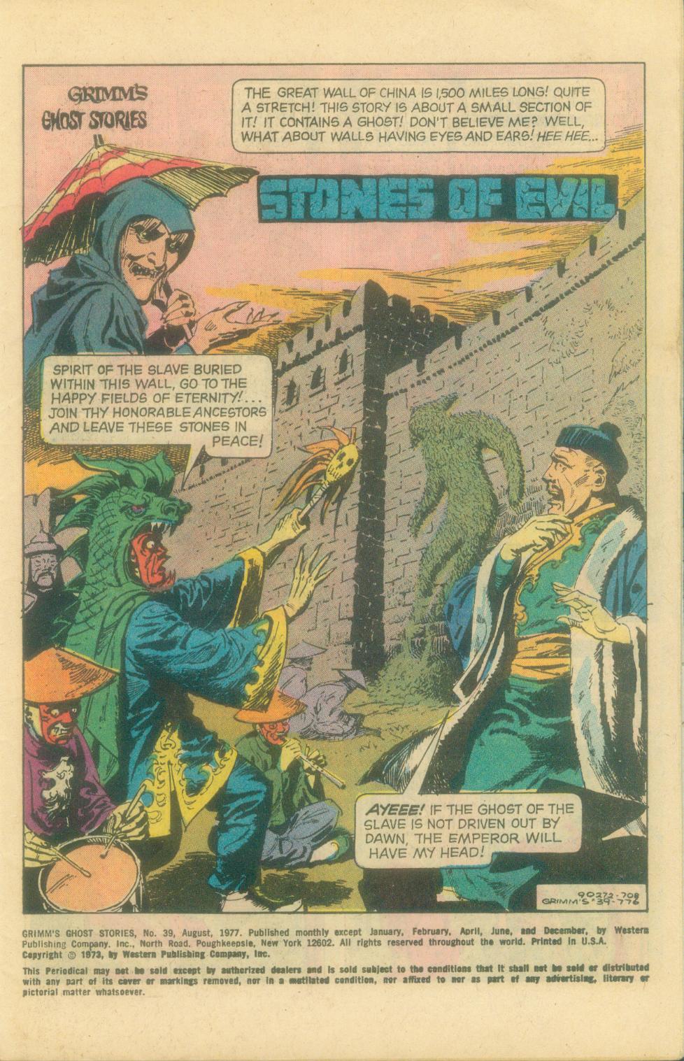 Read online Grimm's Ghost Stories comic -  Issue #39 - 3