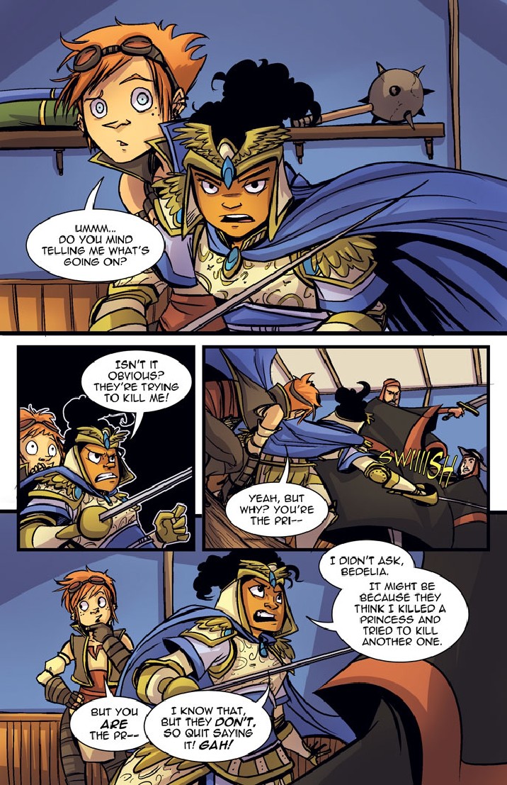 Read online Princeless comic -  Issue #4 - 1