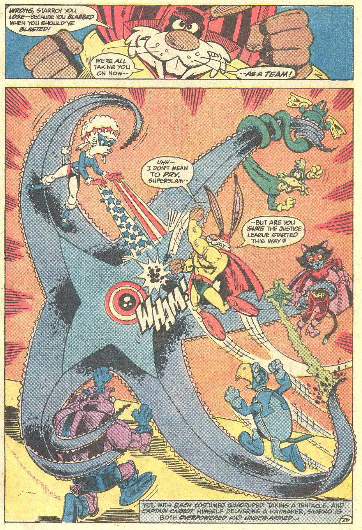 Read online Captain Carrot and His Amazing Zoo Crew! comic -  Issue #1 - 26