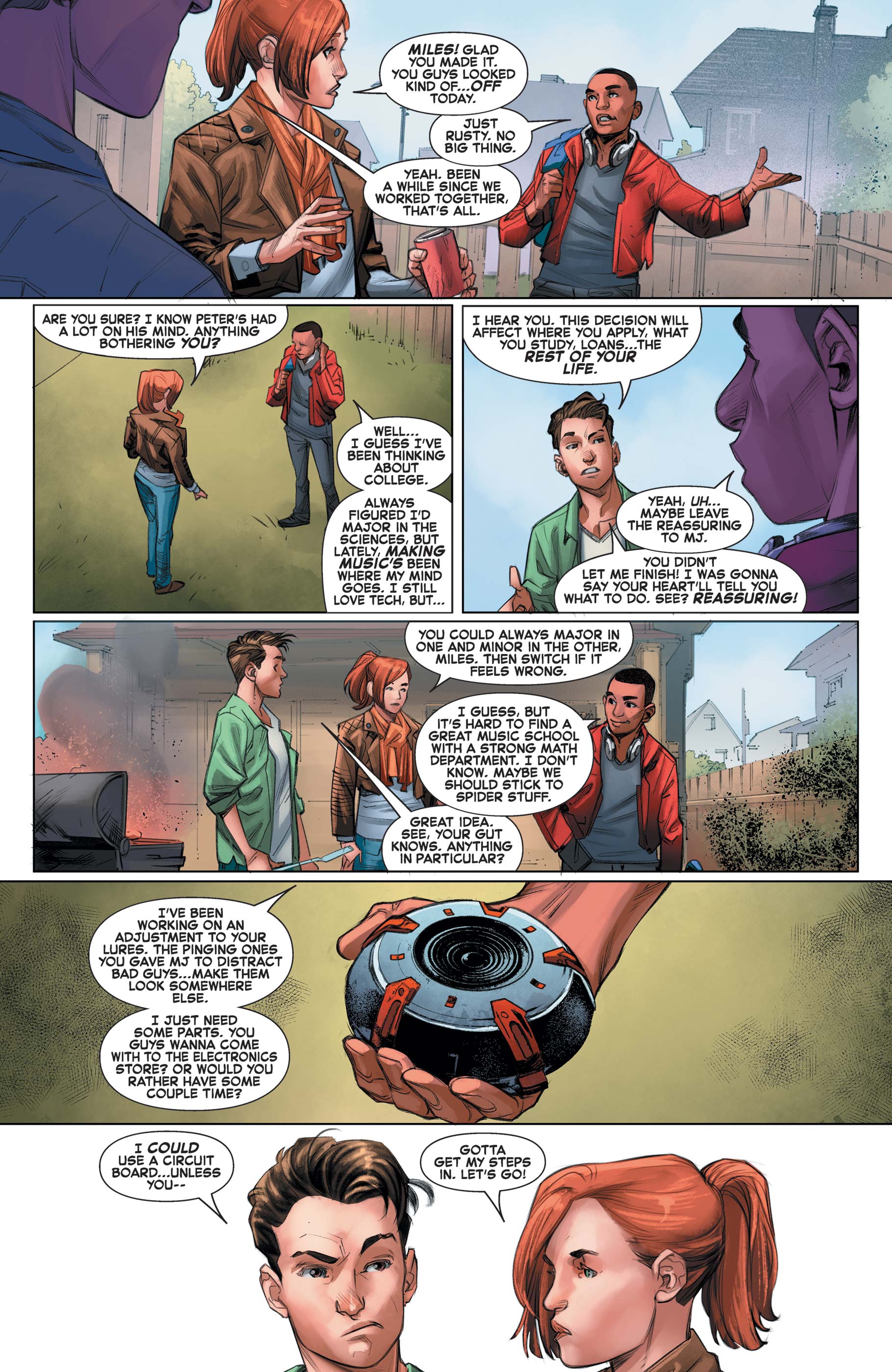 Read online Marvel's Spider-Man 2 comic -  Issue #1 - 8