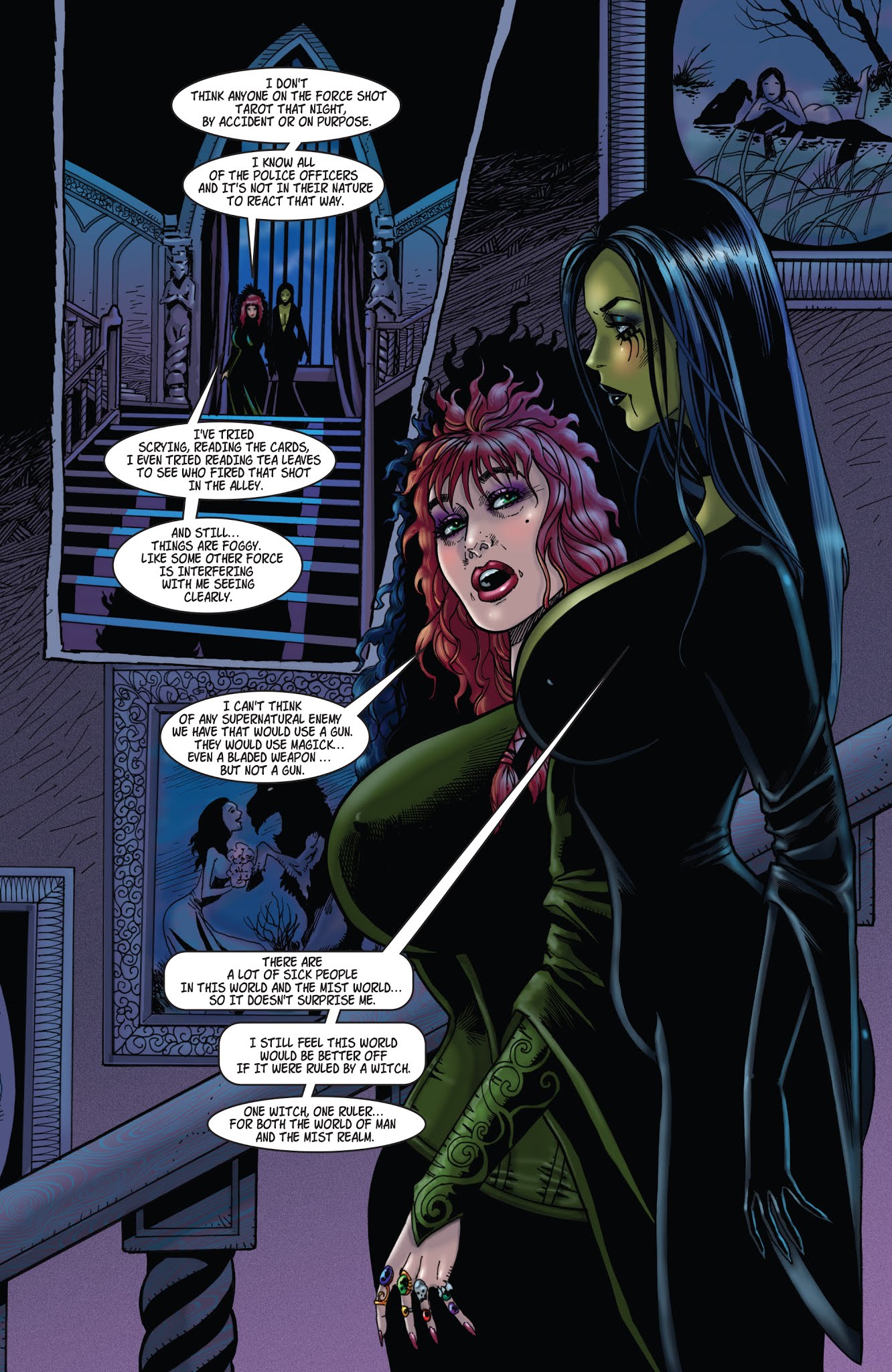 Read online Tarot: Witch of the Black Rose comic -  Issue #111 - 16