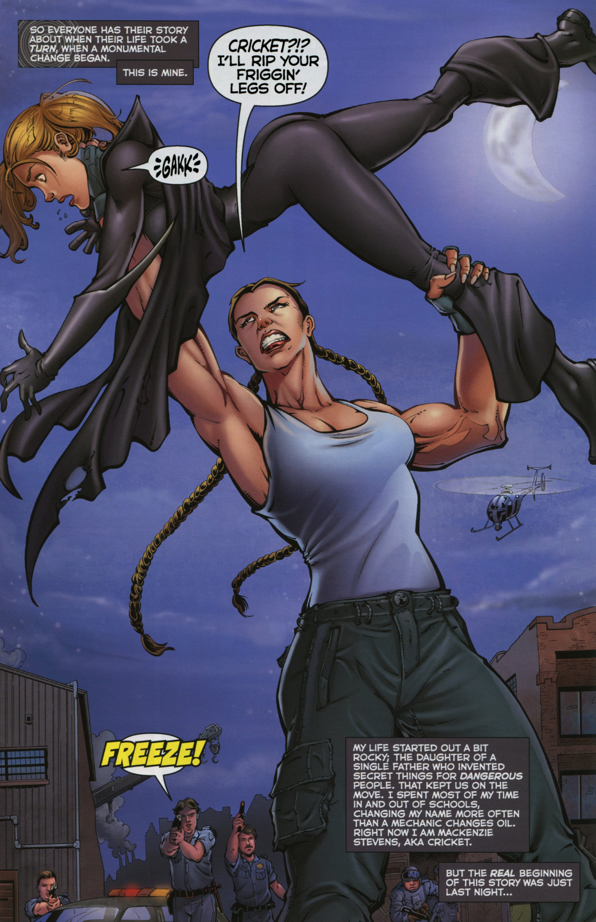 Read online Cricket comic -  Issue # Full - 3