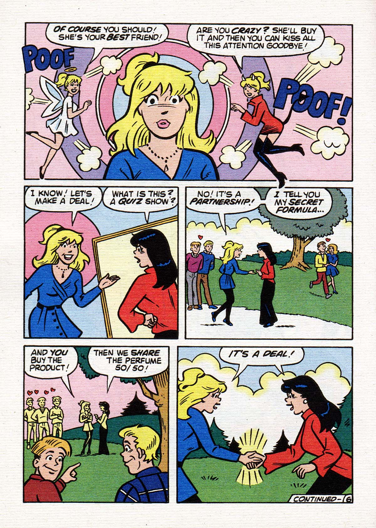 Read online Betty and Veronica Digest Magazine comic -  Issue #128 - 72