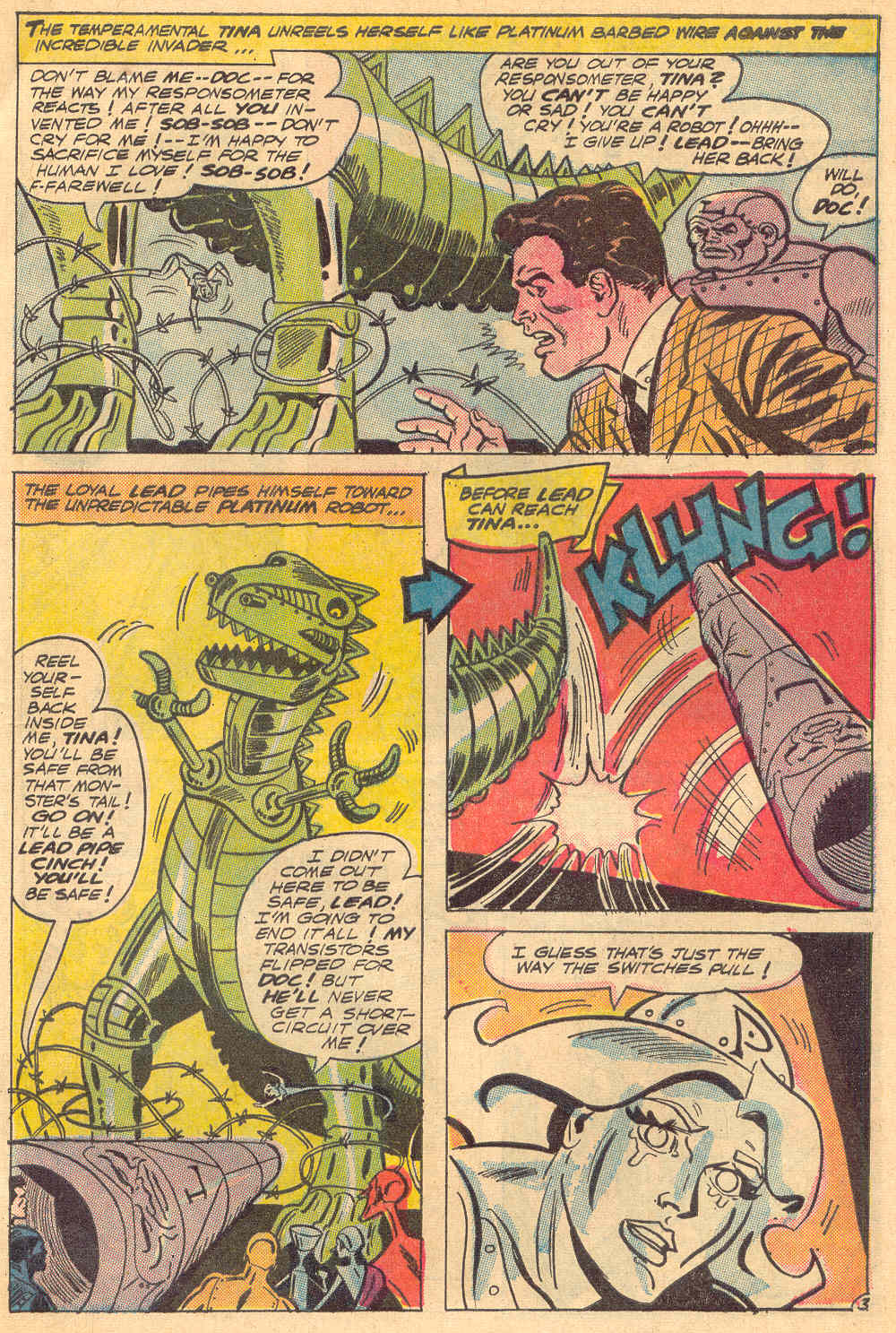 Read online Metal Men (1963) comic -  Issue #18 - 5