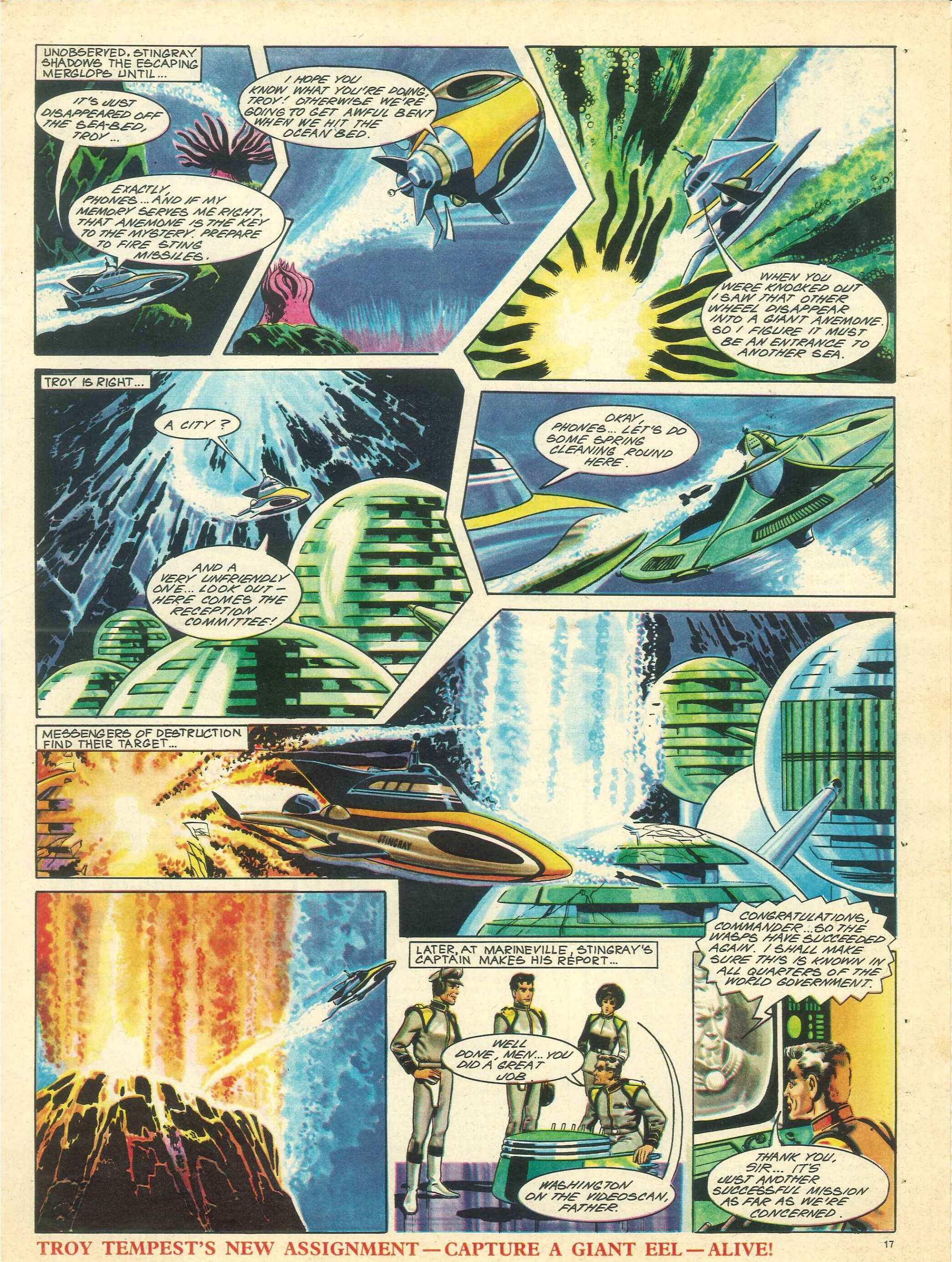Read online TV Century 21 (TV 21) comic -  Issue #135 - 16