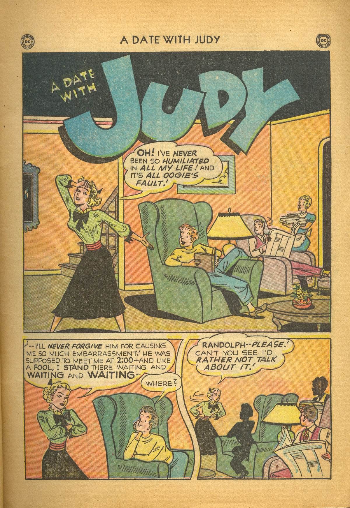 Read online A Date with Judy comic -  Issue #17 - 13