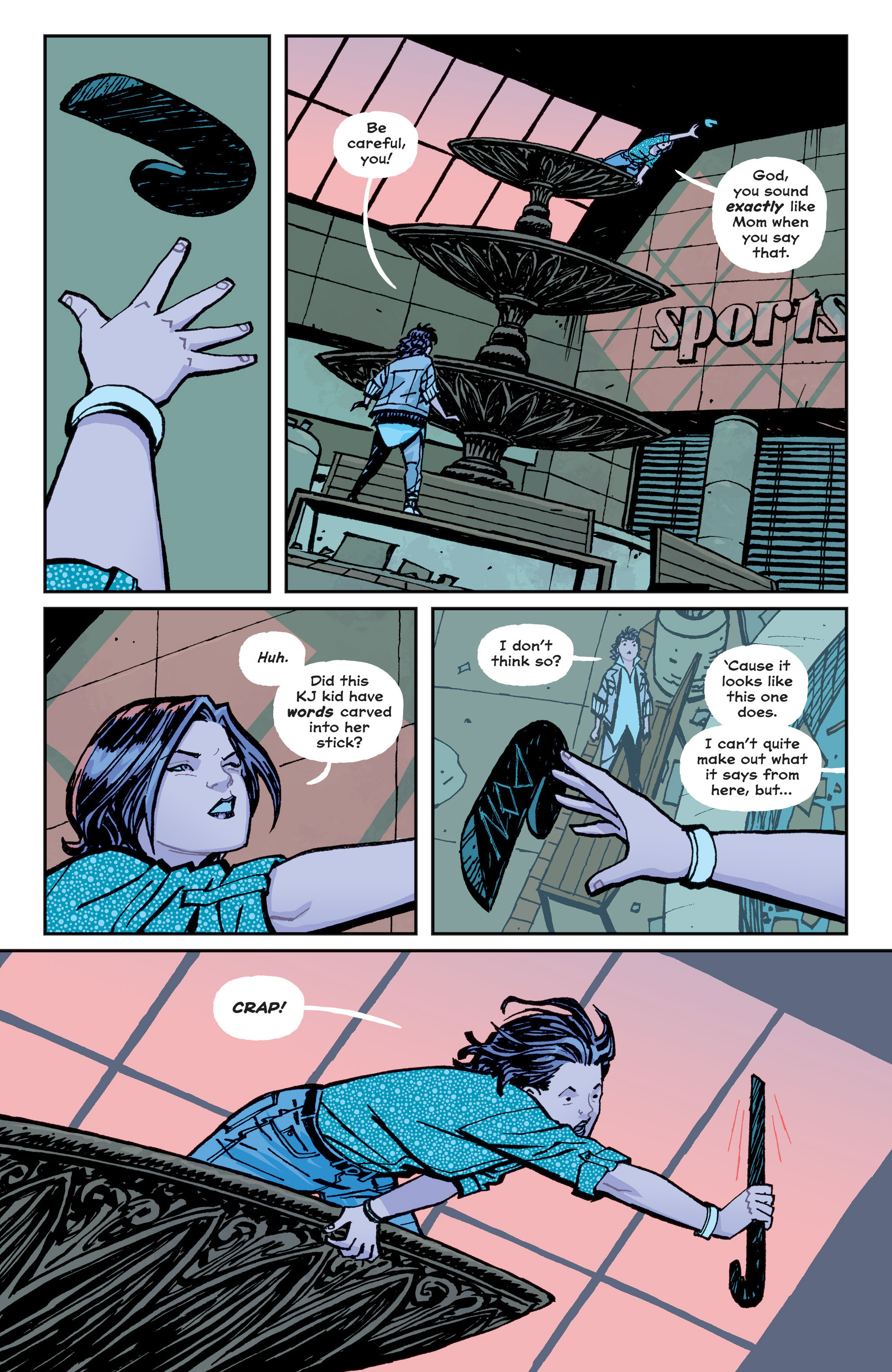 Read online Paper Girls comic -  Issue #8 - 23