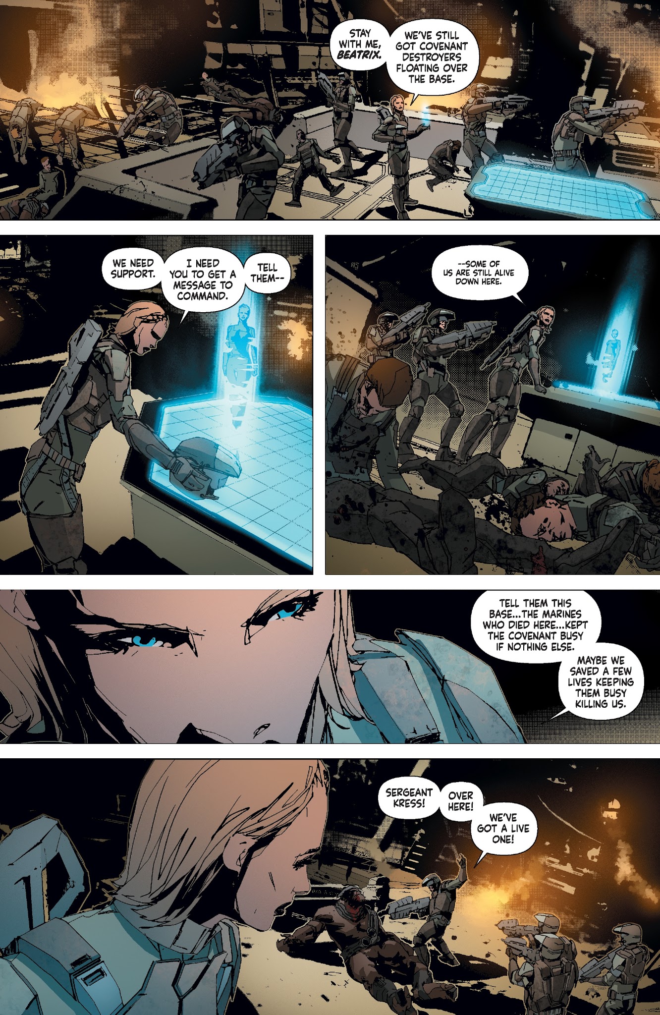 Read online Halo: Rise of Atriox comic -  Issue #1 - 6