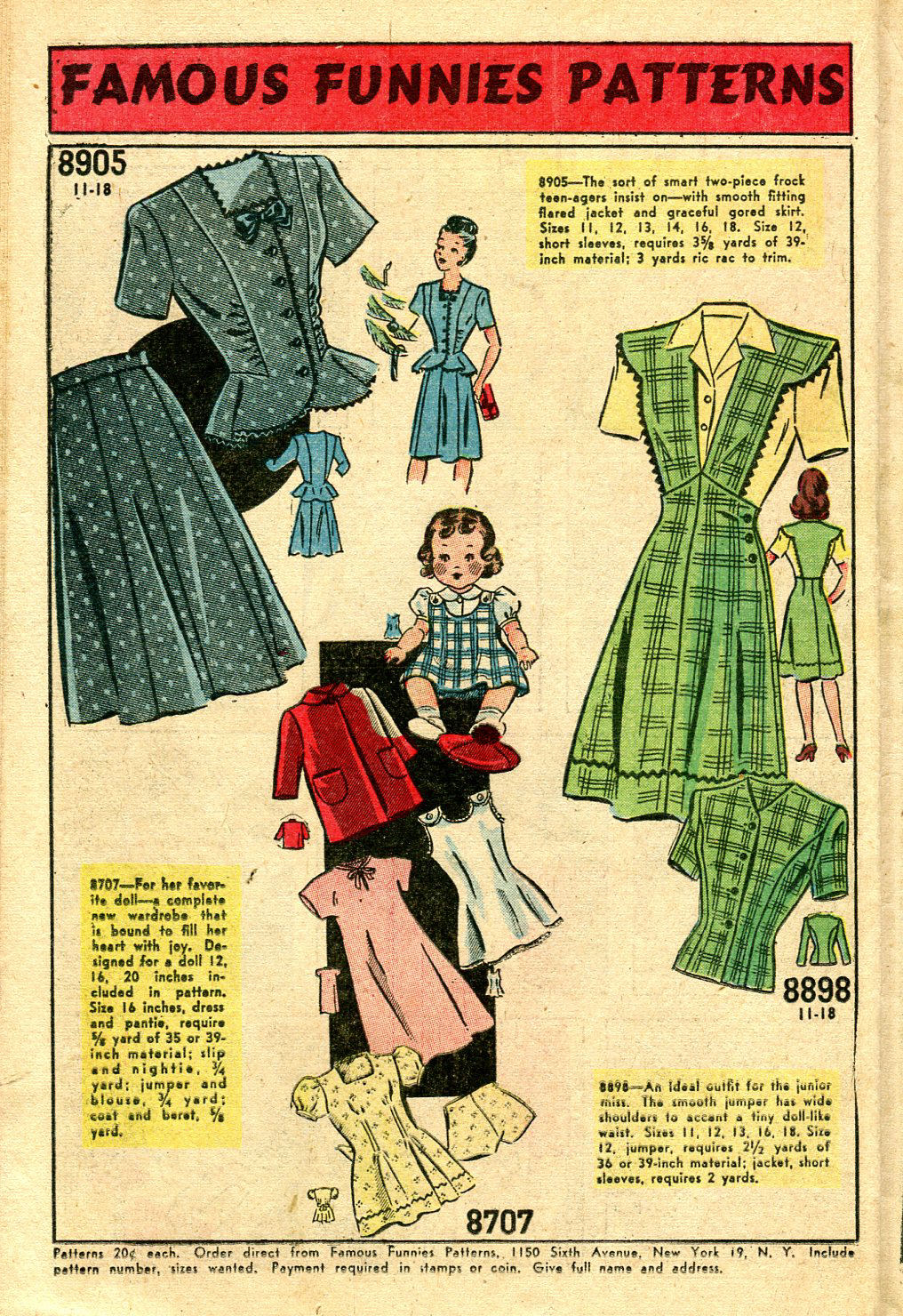 Read online Famous Funnies comic -  Issue #137 - 34