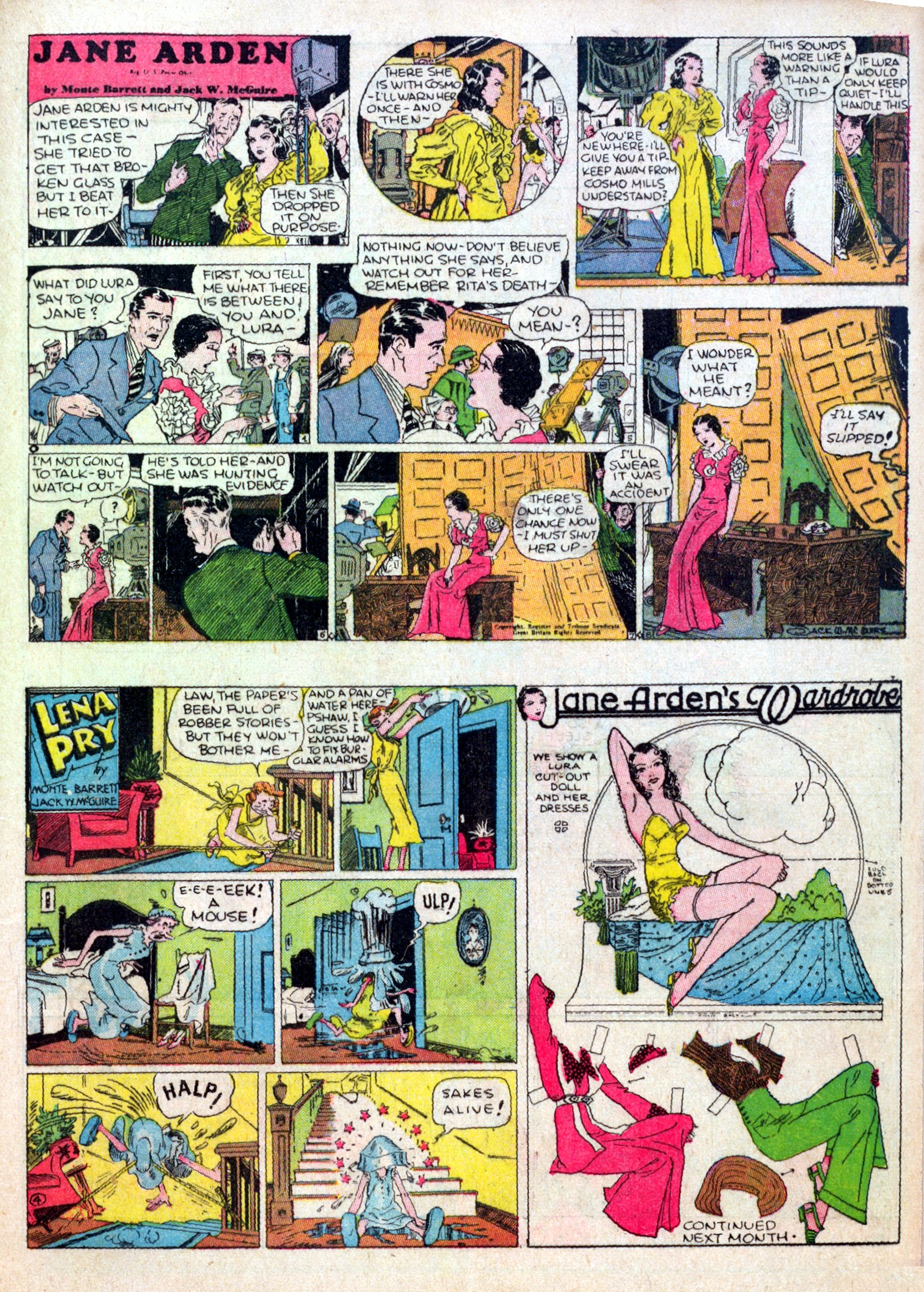 Read online Famous Funnies comic -  Issue #15 - 47