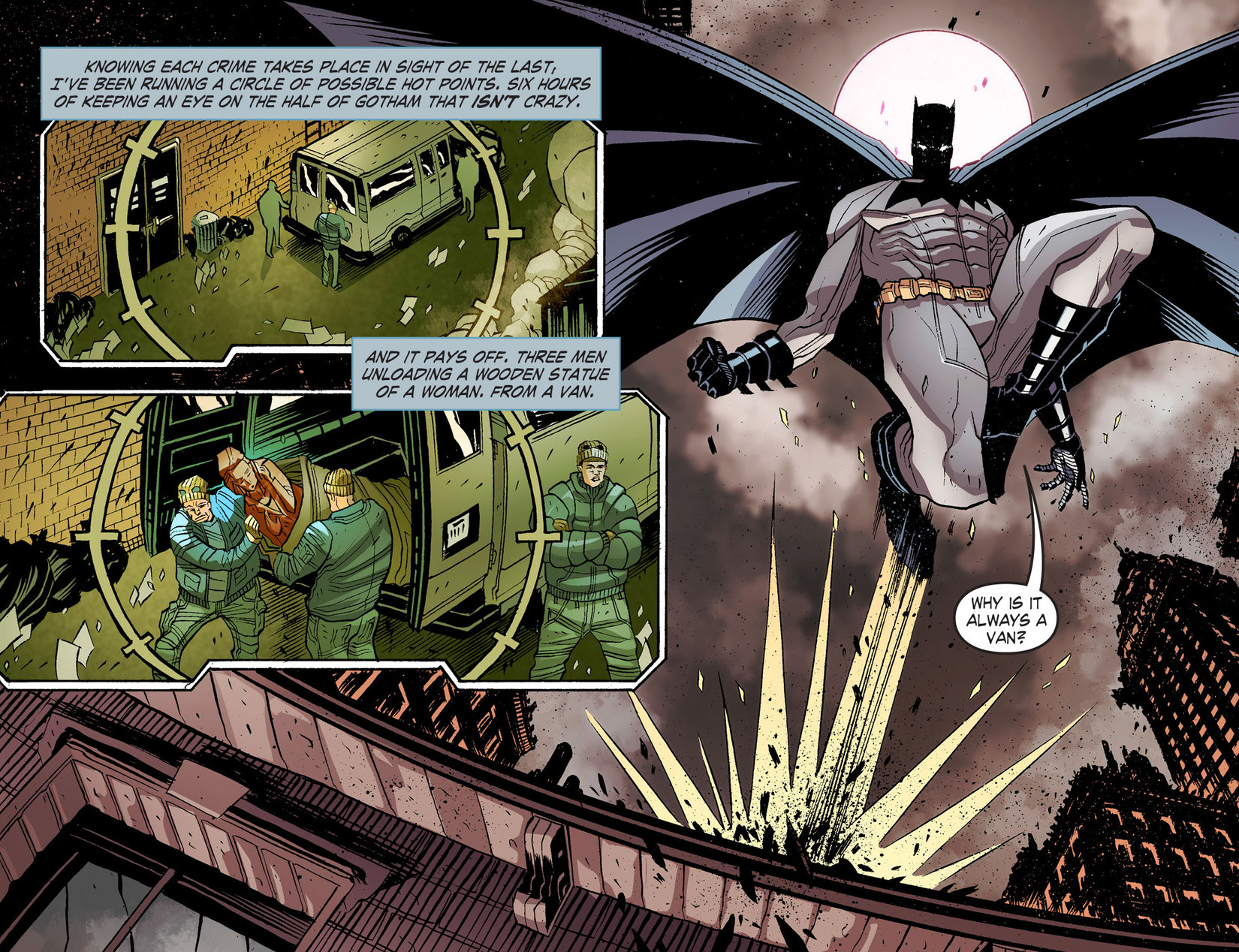 Read online Legends of the Dark Knight [I] comic -  Issue #22 - 7