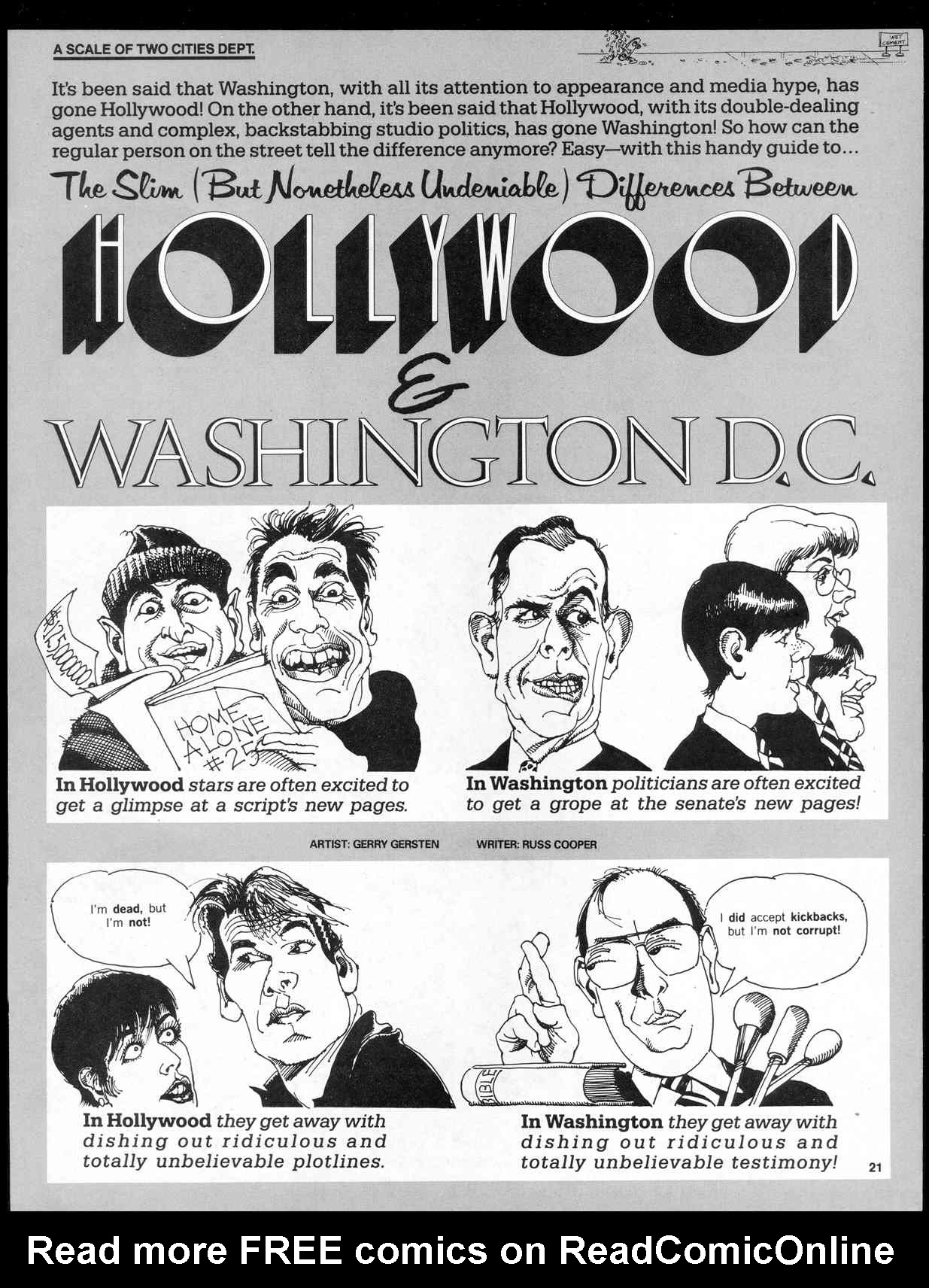 Read online MAD comic -  Issue #323 - 24