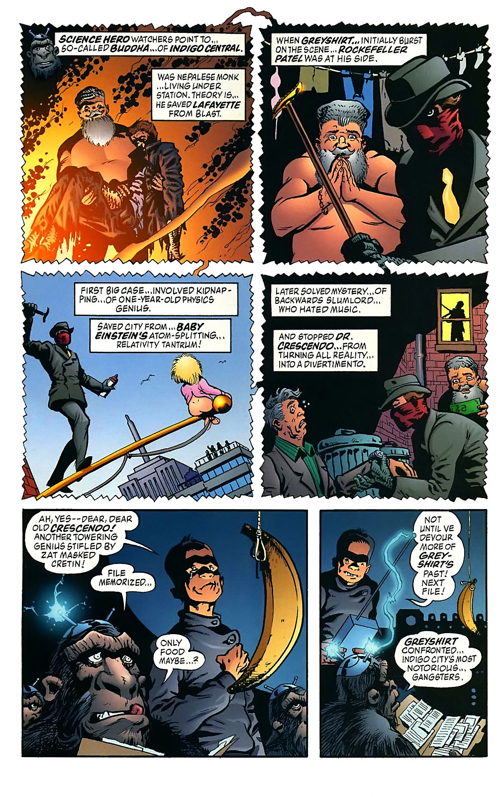 Read online ABC: A-Z, Greyshirt and Cobweb comic -  Issue # Full - 5