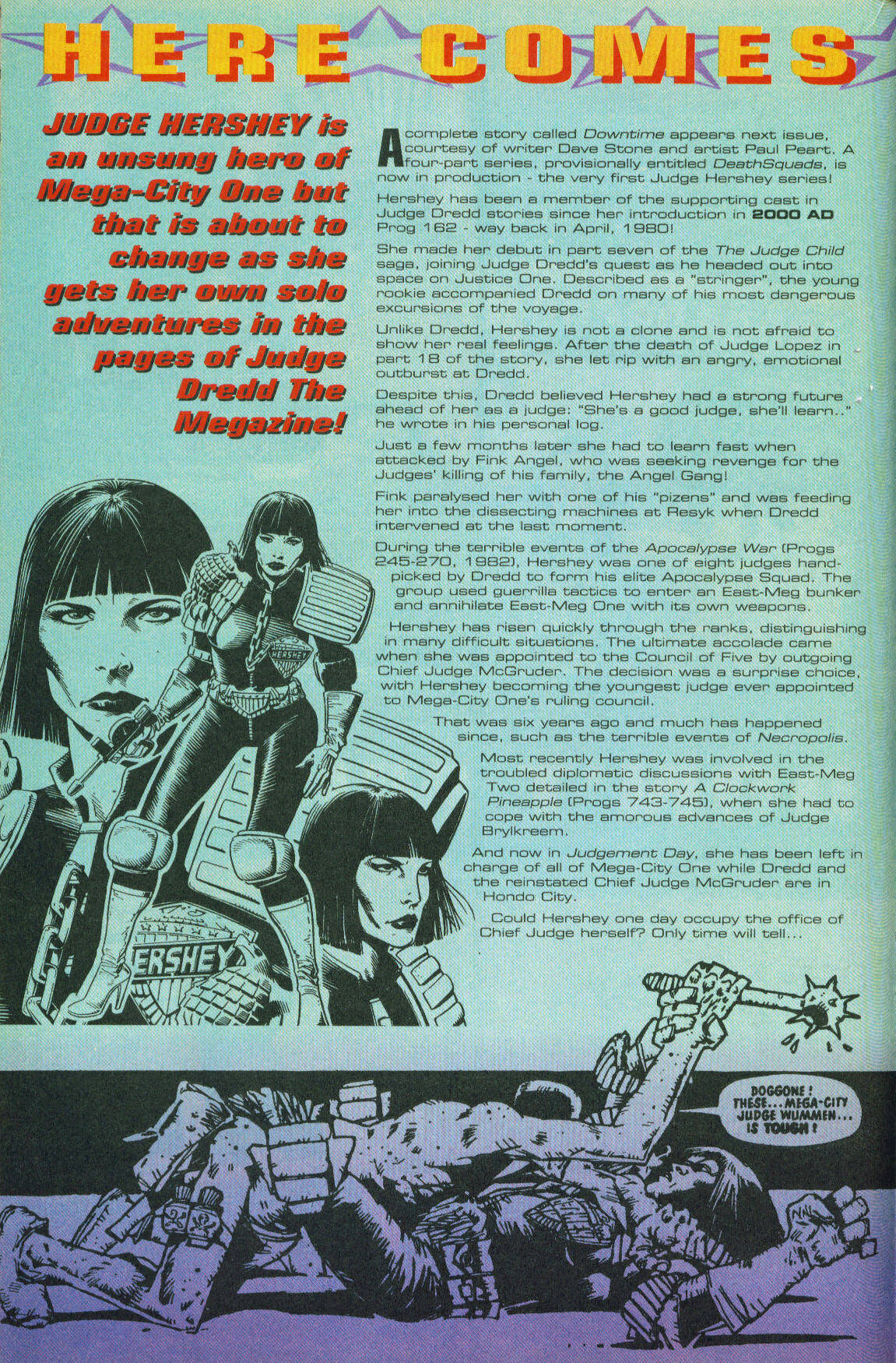 Read online Judge Dredd: The Megazine (vol. 2) comic -  Issue #8 - 22