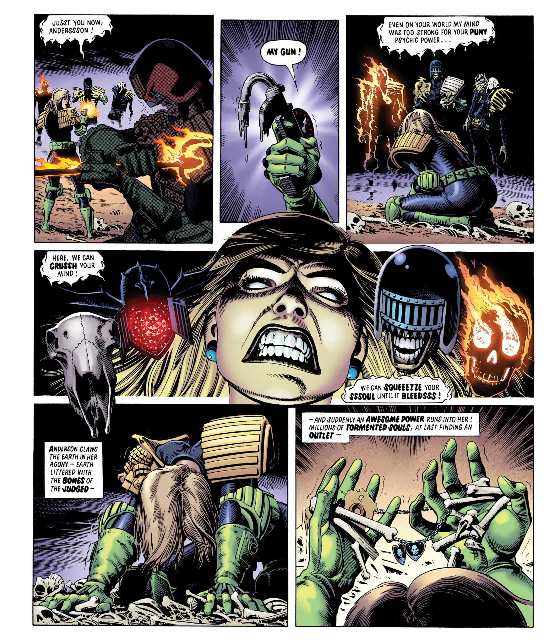 Read online Judge Dredd Classics: The Dark Judges comic -  Issue # TPB - 48