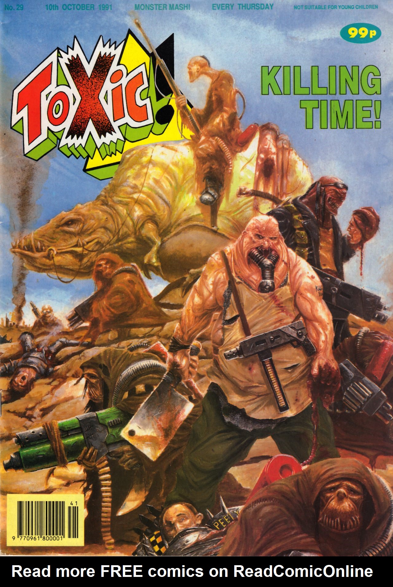 Read online Toxic! comic -  Issue #29 - 1