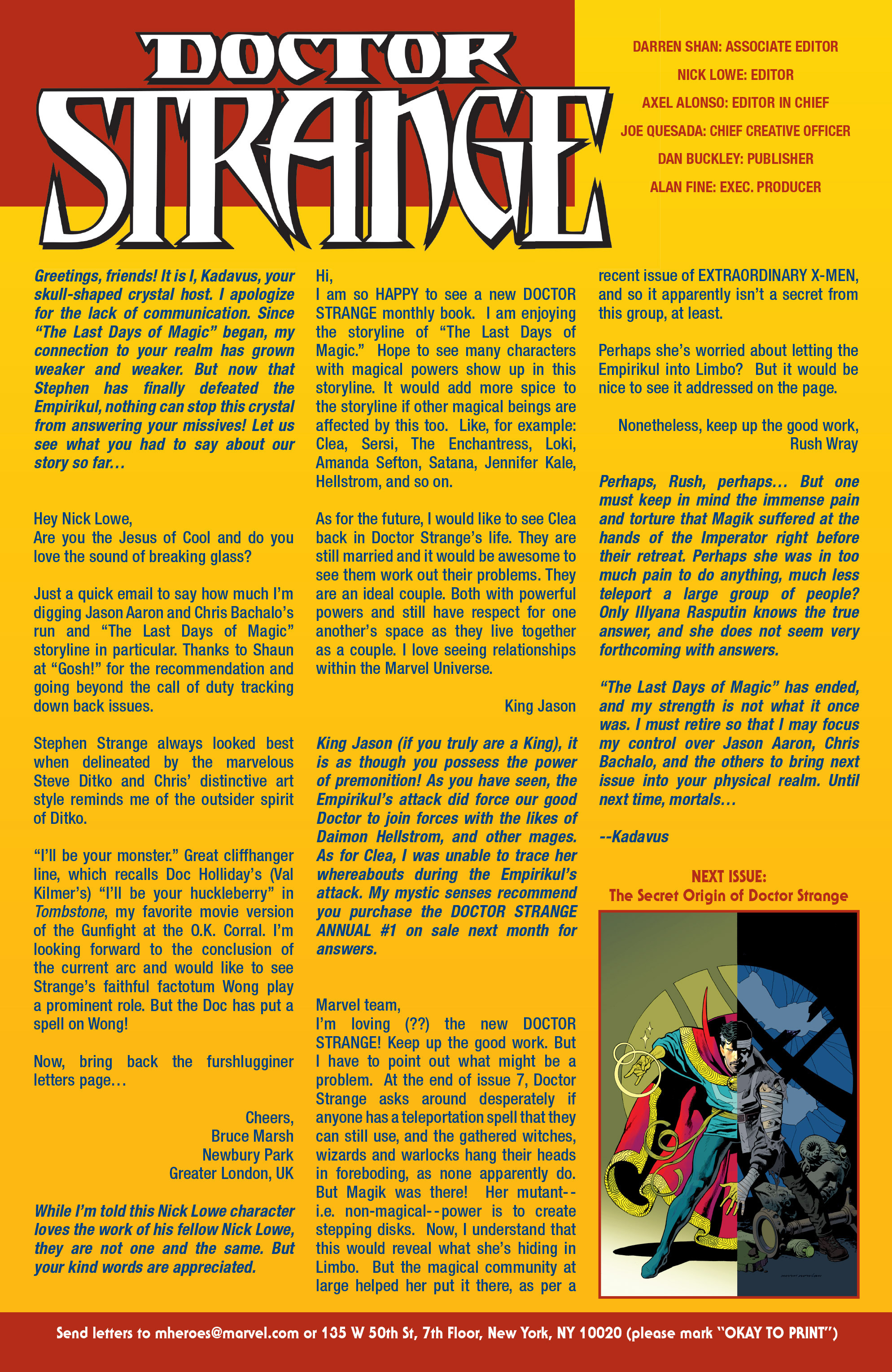 Read online Doctor Strange (2015) comic -  Issue #10 - 22