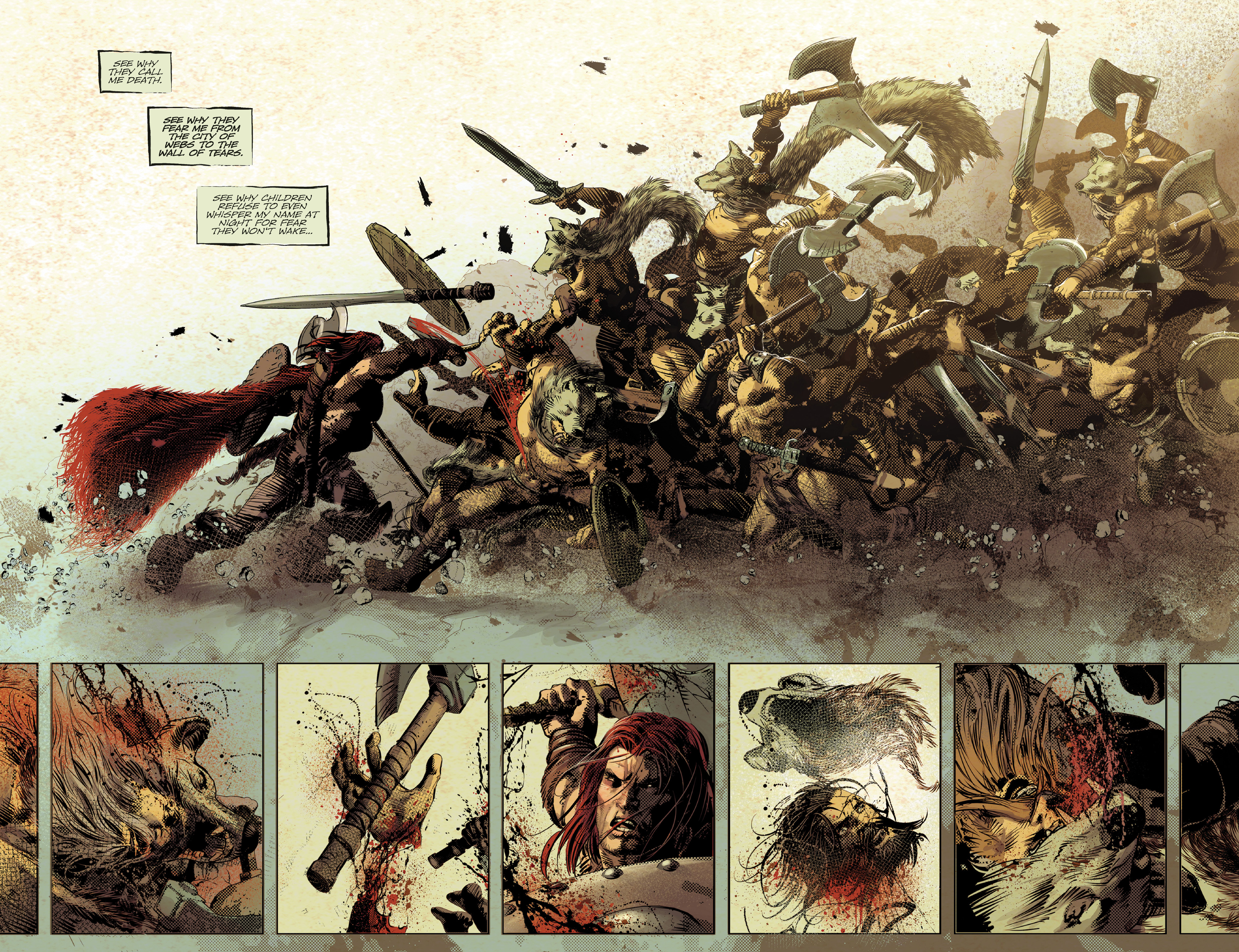 Read online Berserker Unbound comic -  Issue #1 - 14