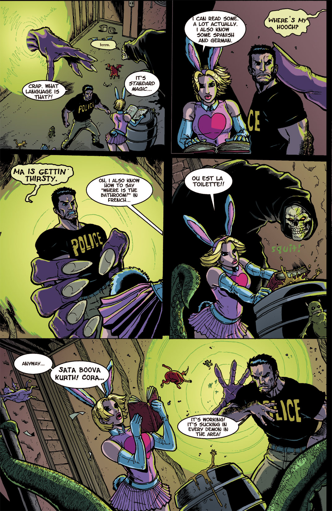 Read online Lovebunny & Mr. Hell comic -  Issue # TPB - 21