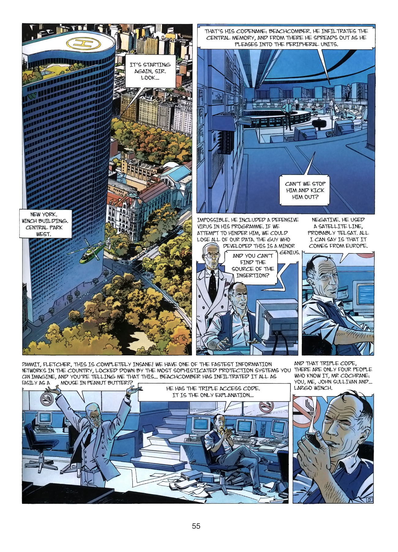 Read online Largo Winch comic -  Issue # TPB 3 - 56