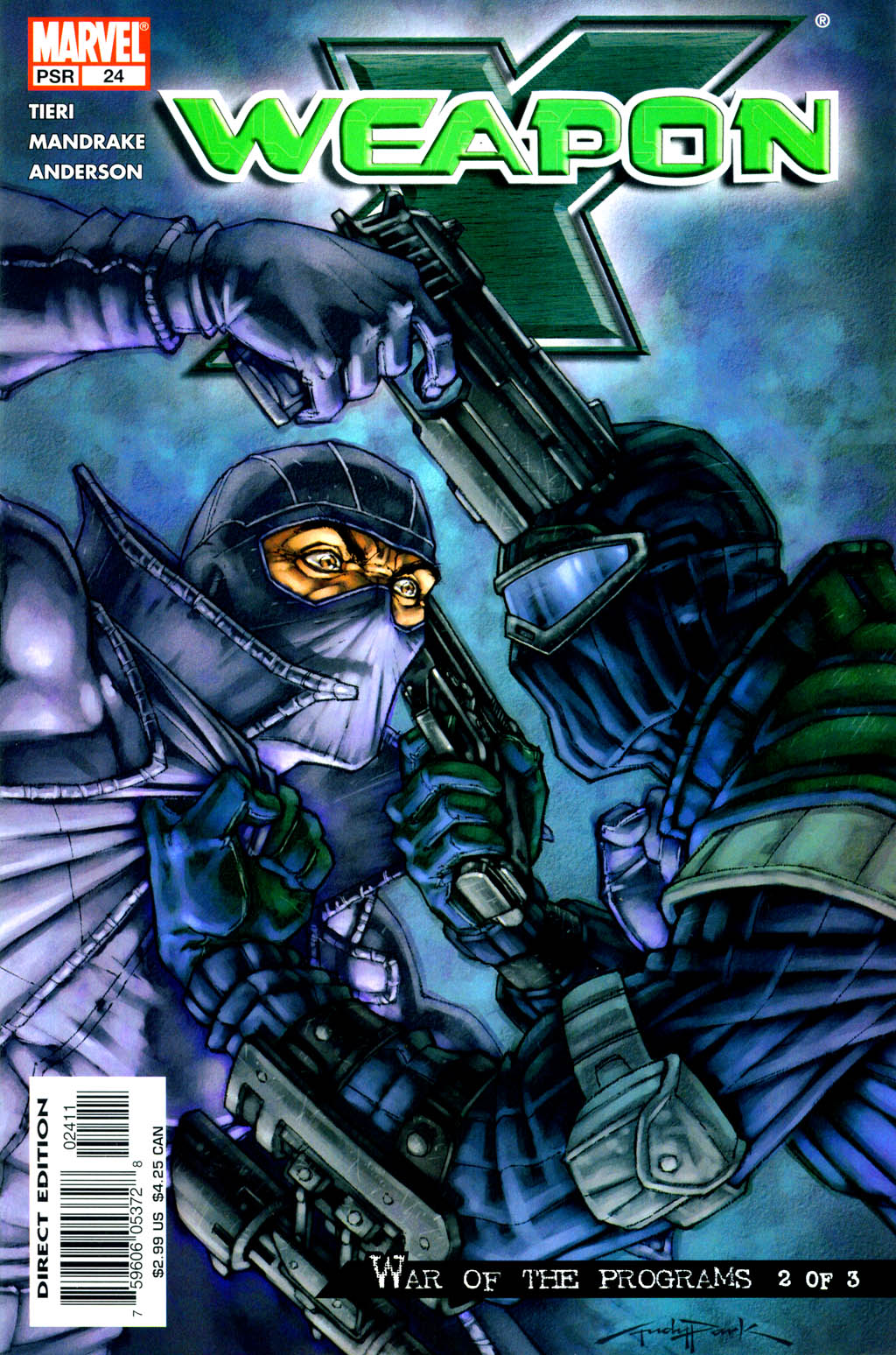 Read online Weapon X (2002) comic -  Issue #24 - 1