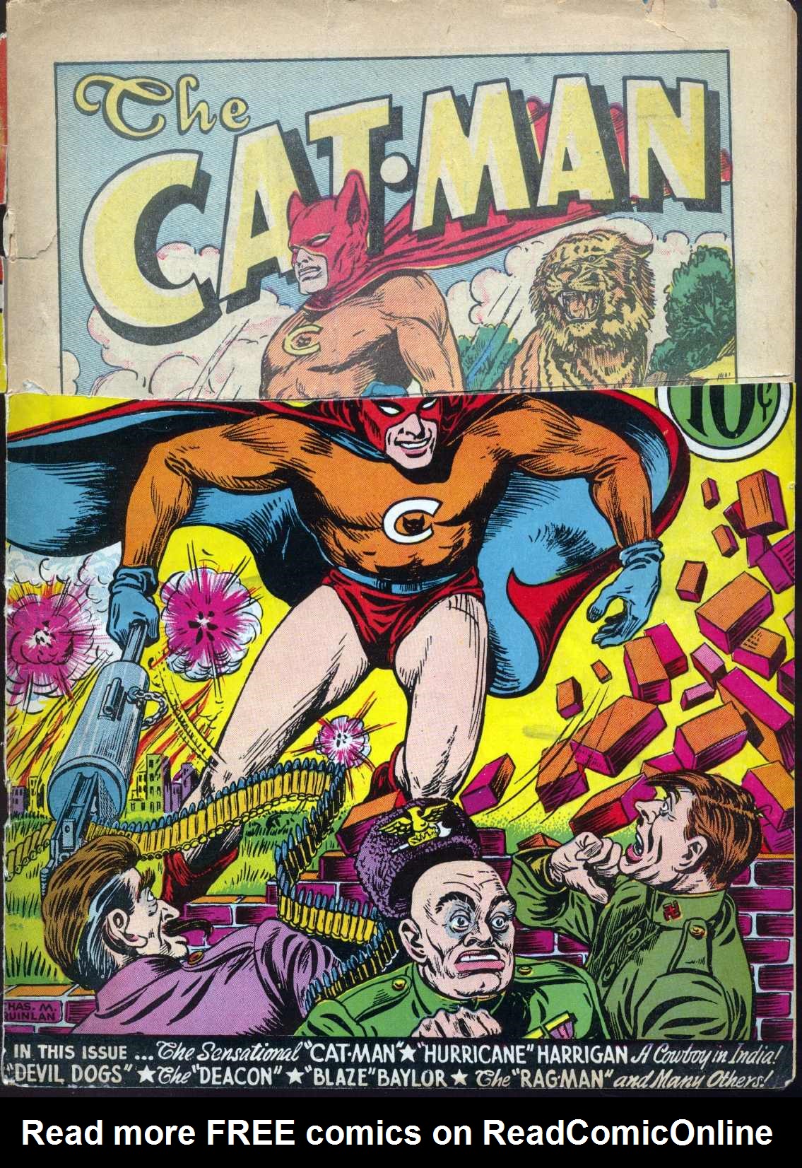 Read online Cat-Man Comics comic -  Issue #3 - 1
