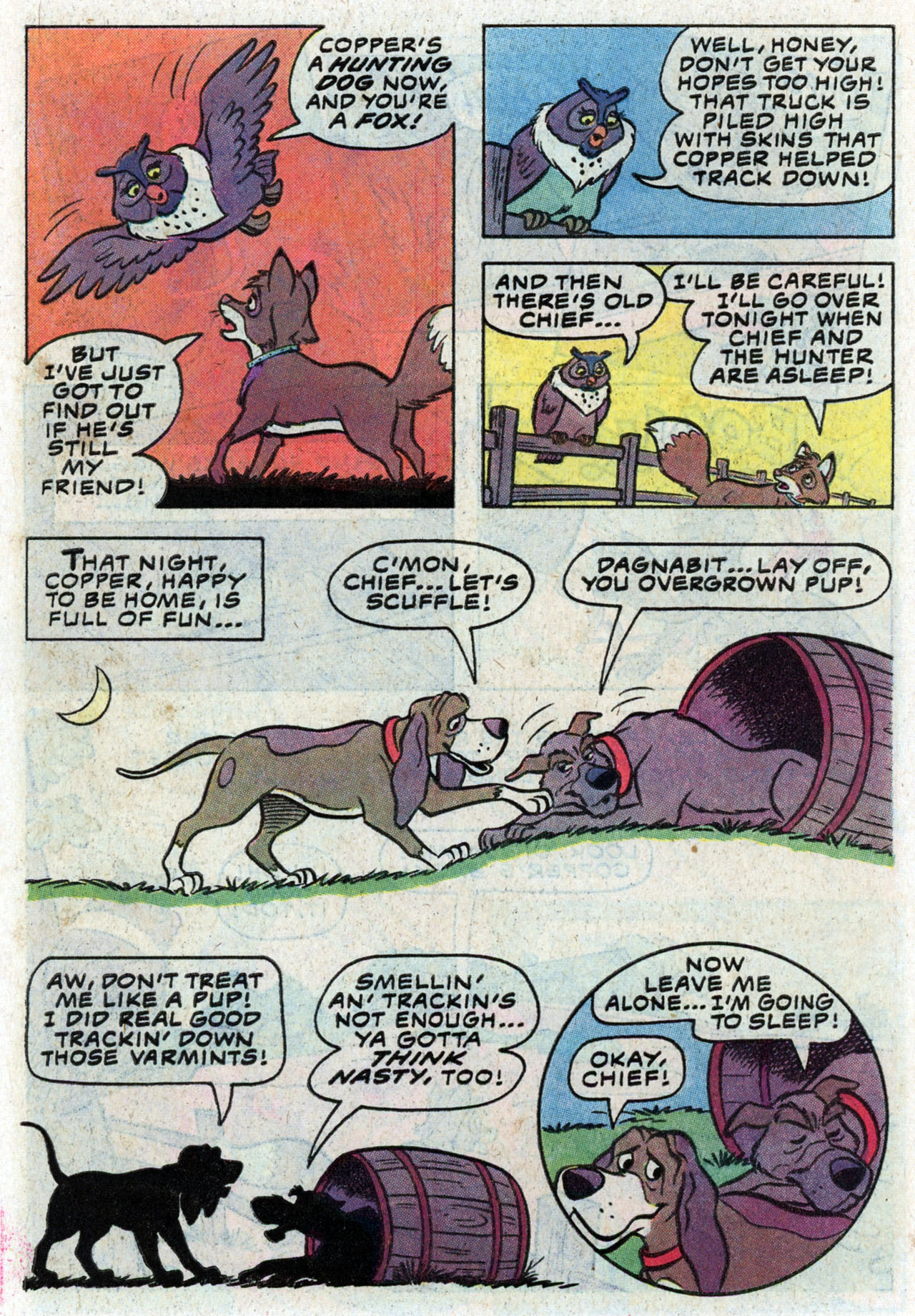 Read online Walt Disney Productions' The Fox and the Hound comic -  Issue #2 - 10