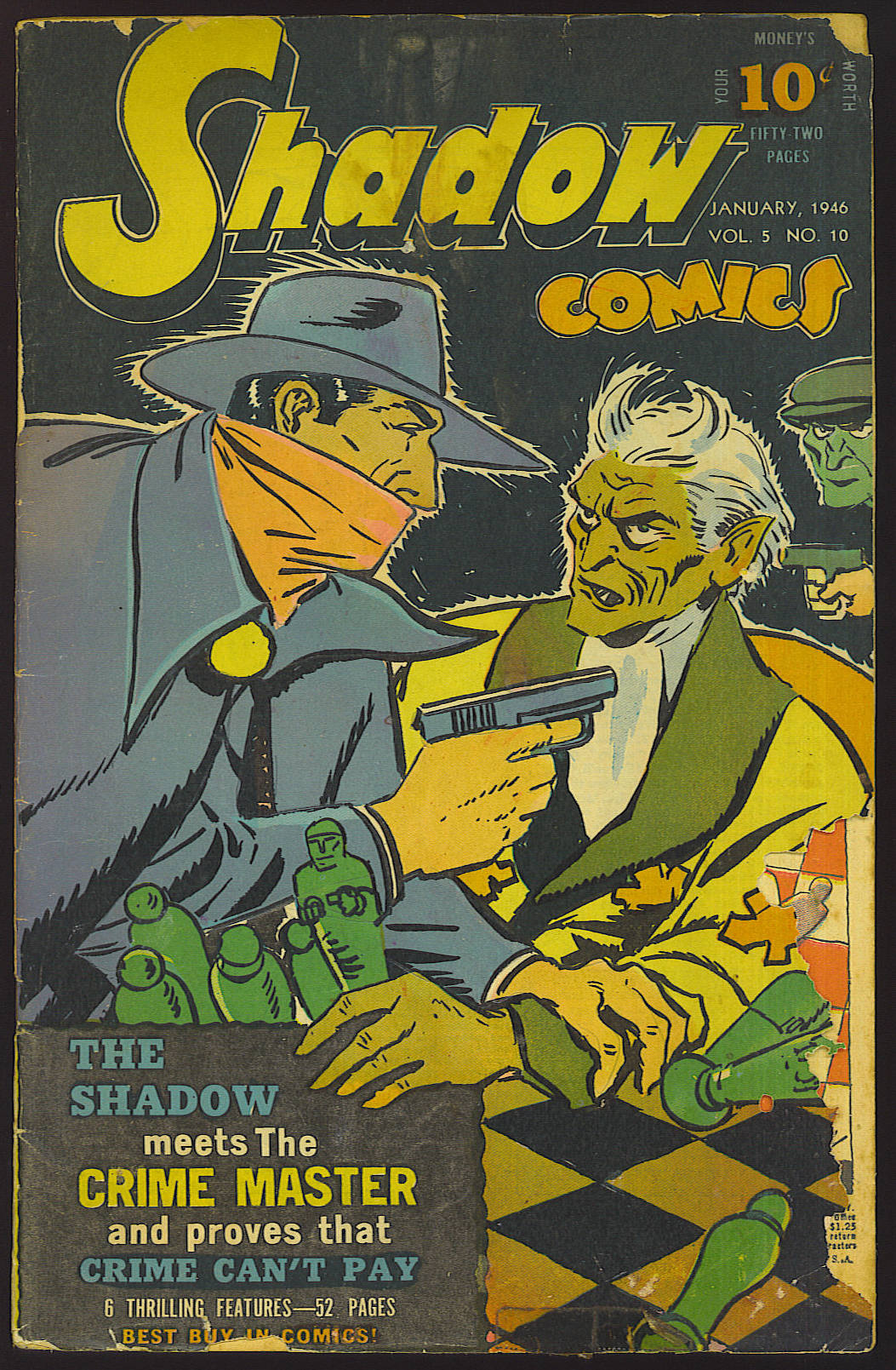 Read online Shadow Comics comic -  Issue #58 - 1