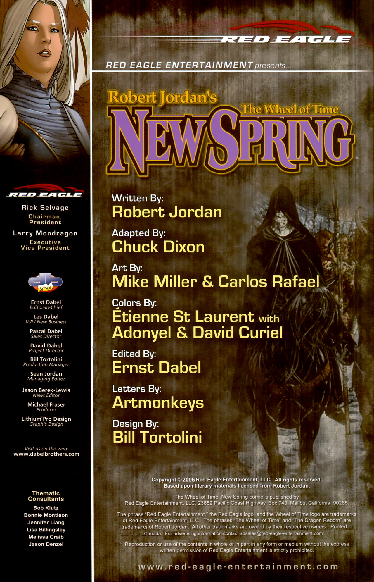 Read online Robert Jordan's The Wheel of Time: New Spring comic -  Issue #5 - 2