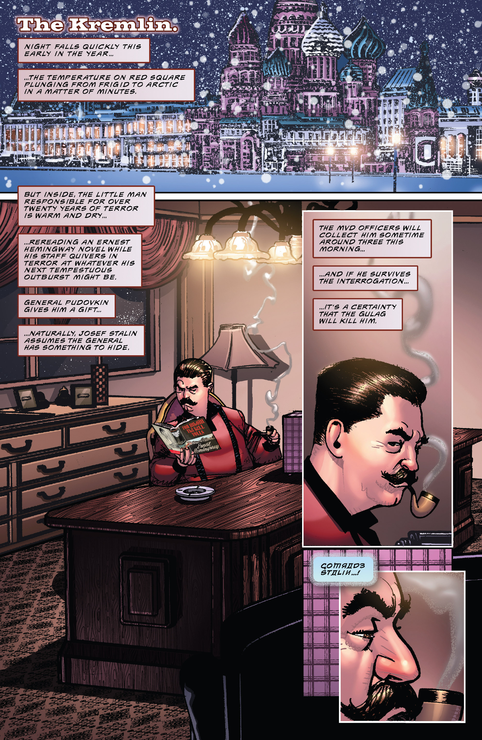 Read online The Shadow: Midnight in Moscow comic -  Issue #6 - 3