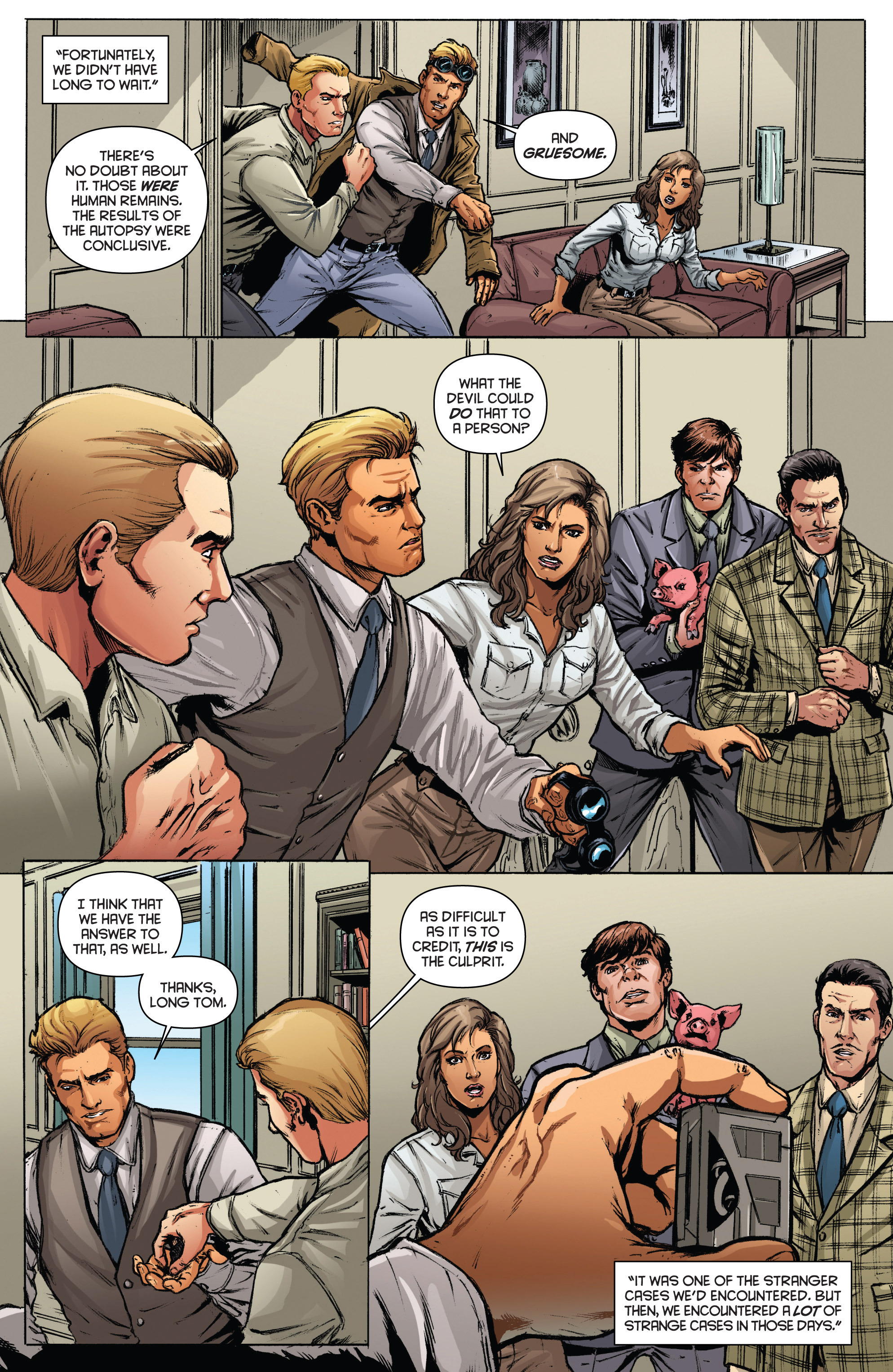 Read online Doc Savage: The Spider's Web comic -  Issue #1 - 12