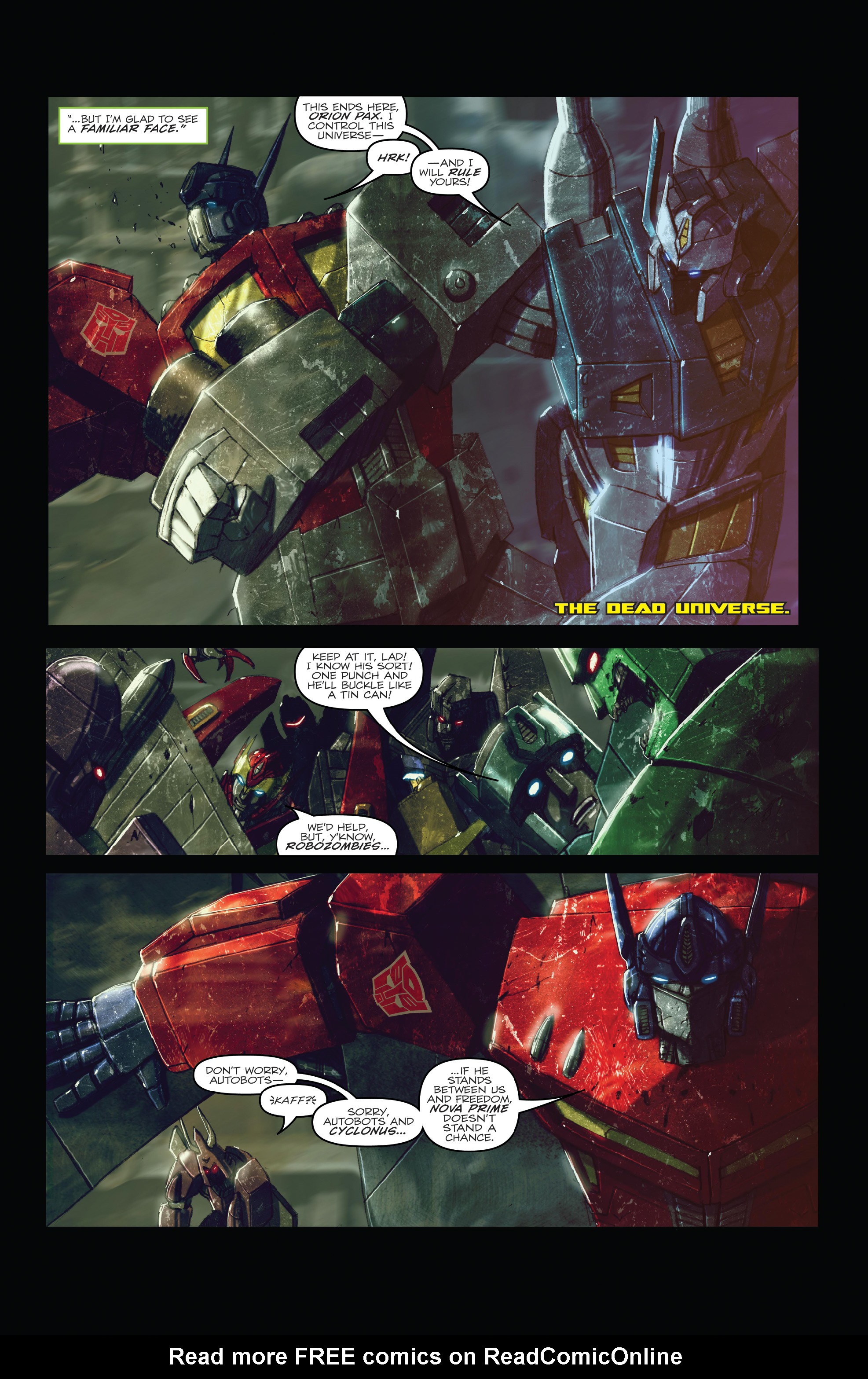 Read online The Transformers: Dark Cybertron Finale comic -  Issue # Full - 59
