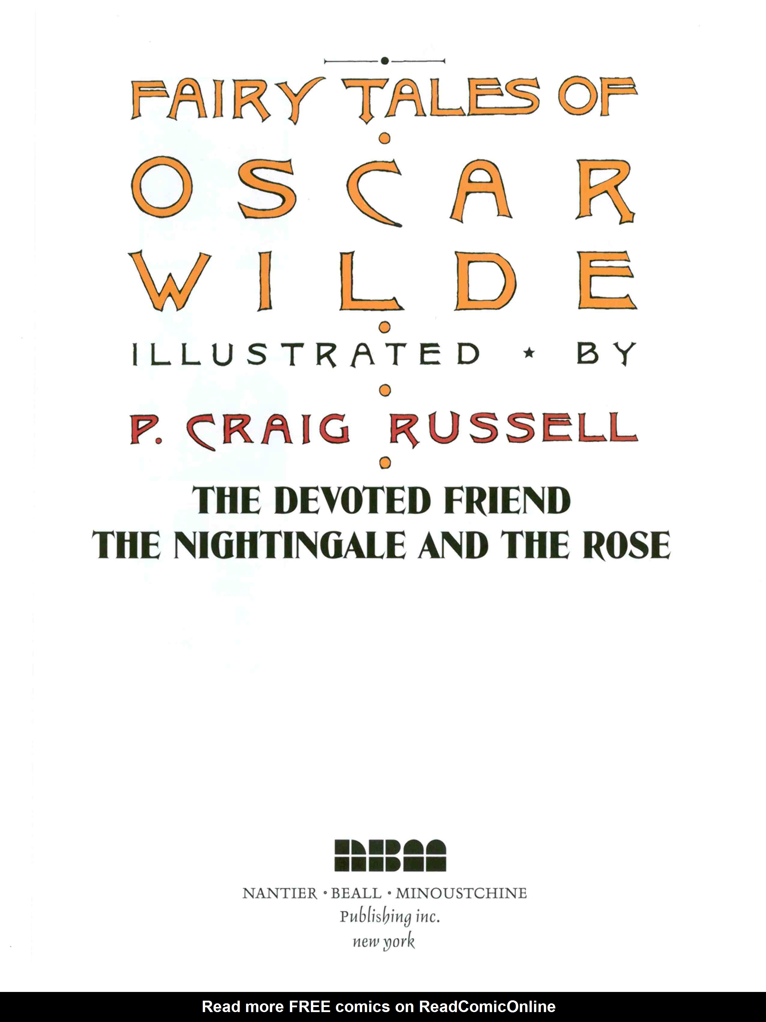 Read online Fairy Tales of Oscar Wilde comic -  Issue #4 - 2