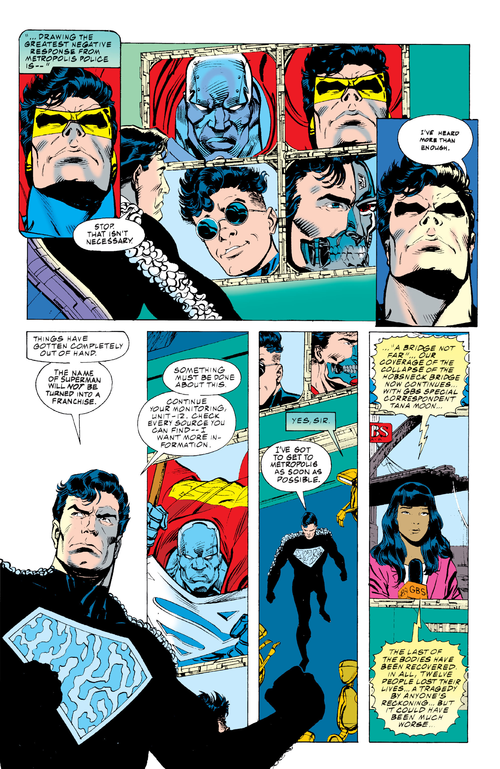 Read online Superman: The Death and Return of Superman Omnibus comic -  Issue # TPB (Part 9) - 72