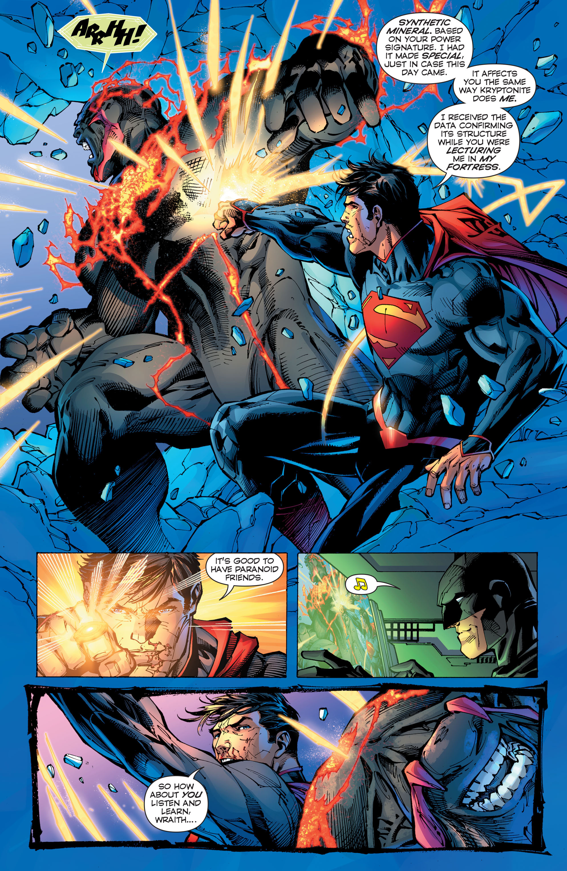 Read online Superman Unchained (2013) comic -  Issue #6 - 16