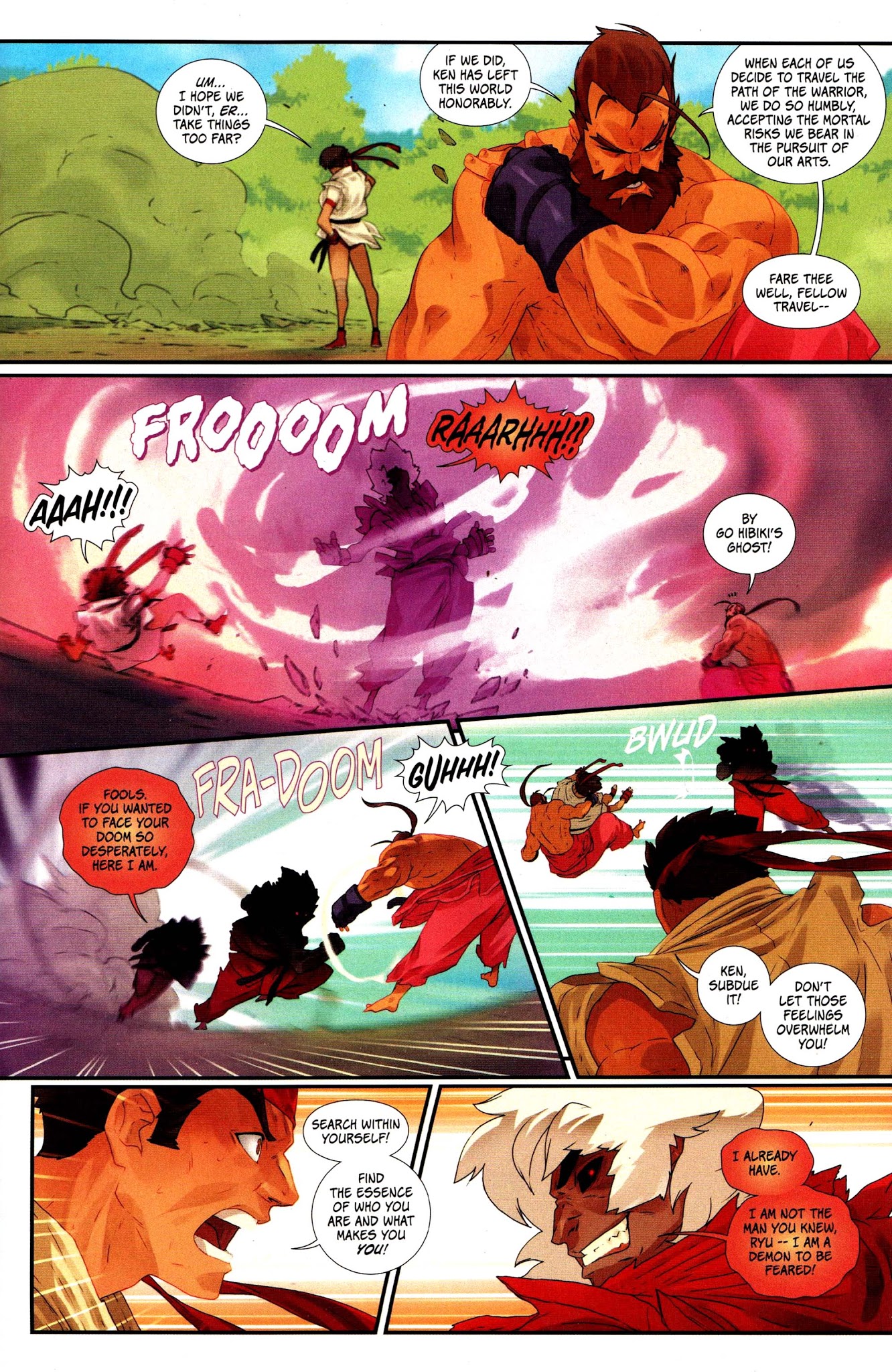 Read online Free Comic Book Day 2018 comic -  Issue # Ultra Street Fighter II - 13