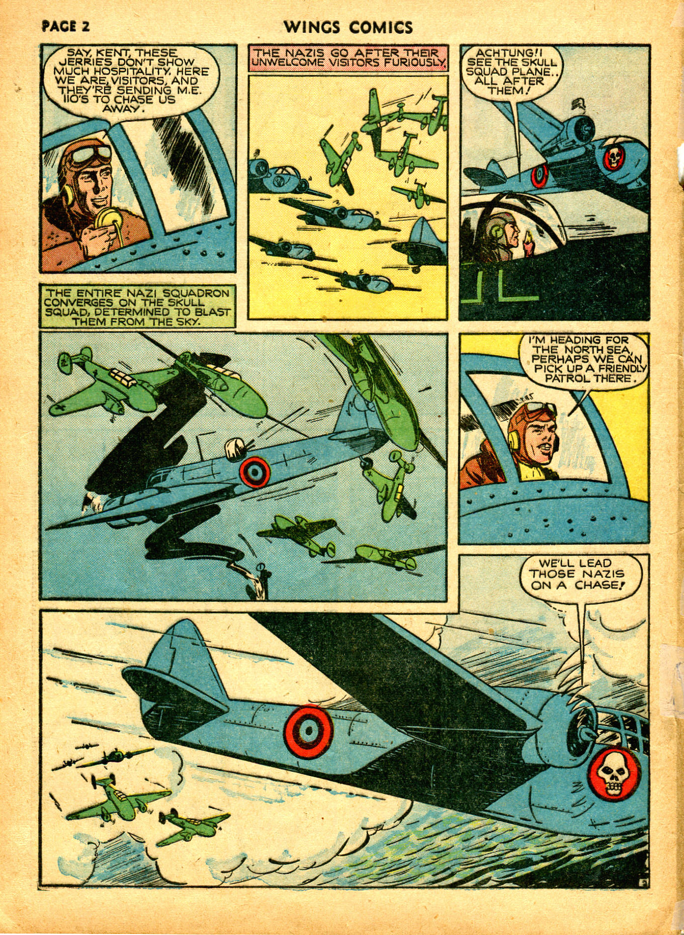 Read online Wings Comics comic -  Issue #6 - 4